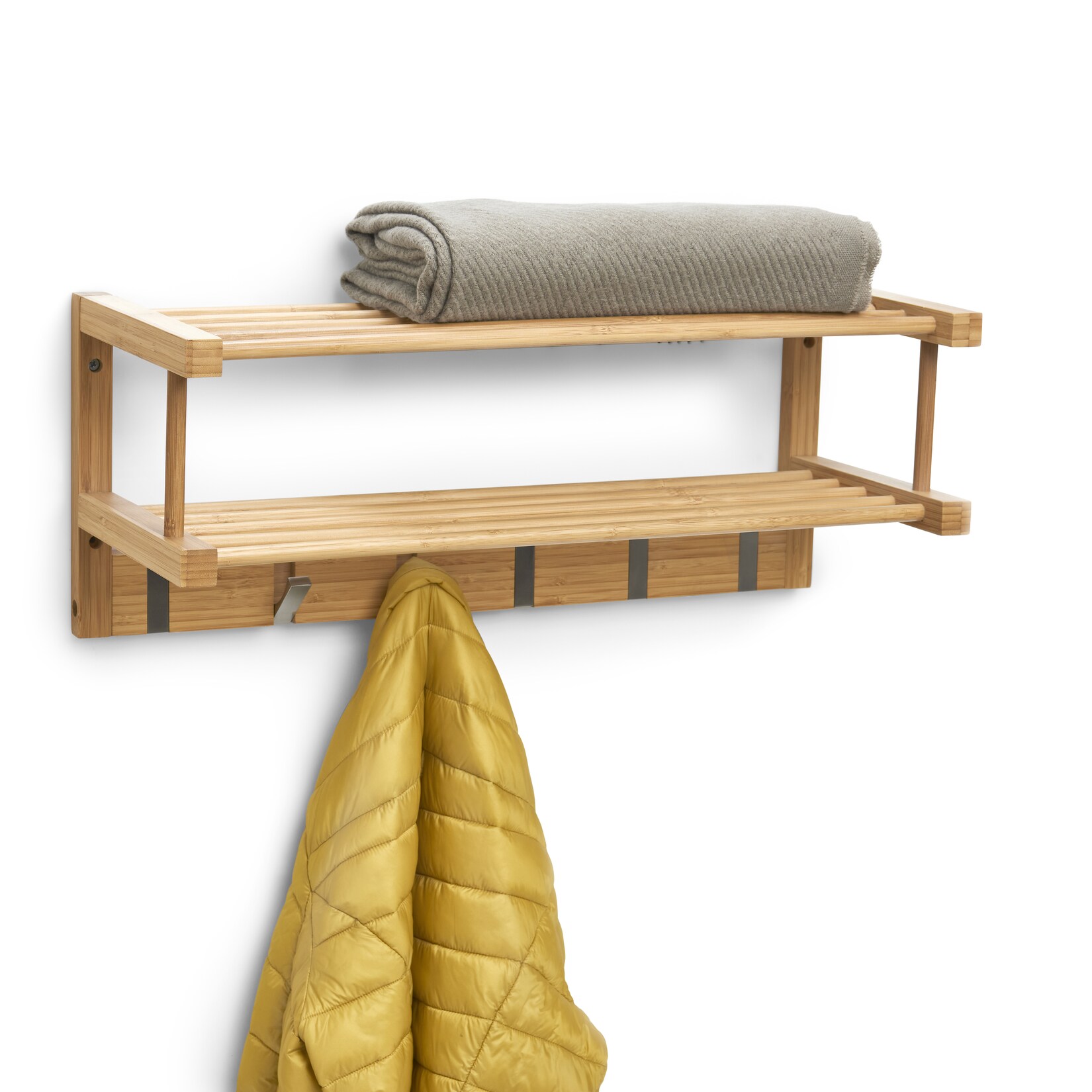 HTI-Living Wandgarderobe Bambus | 04250648958782