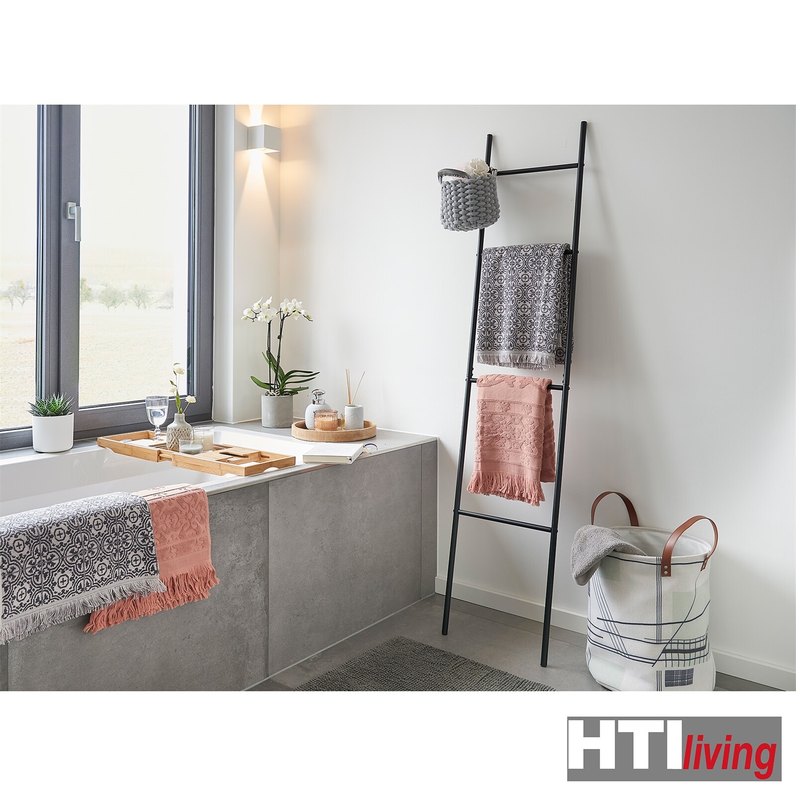 HTI-Living Badewannenablage Bambus/Metall online kaufen bei Netto