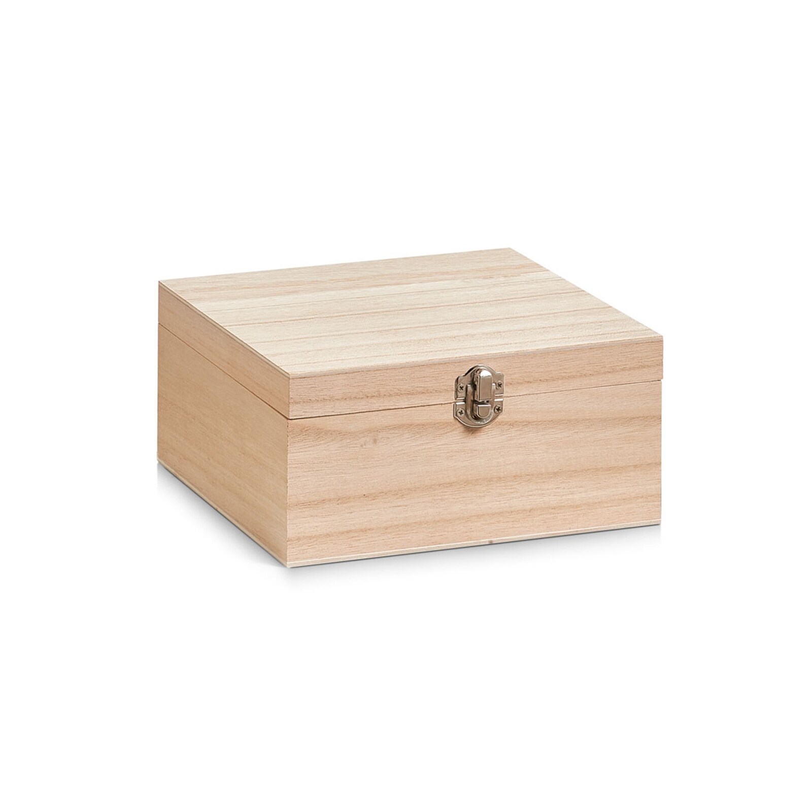HTI-Living Aufbewahrungsbox, Holz mit Metallverschluss - Bild 1
