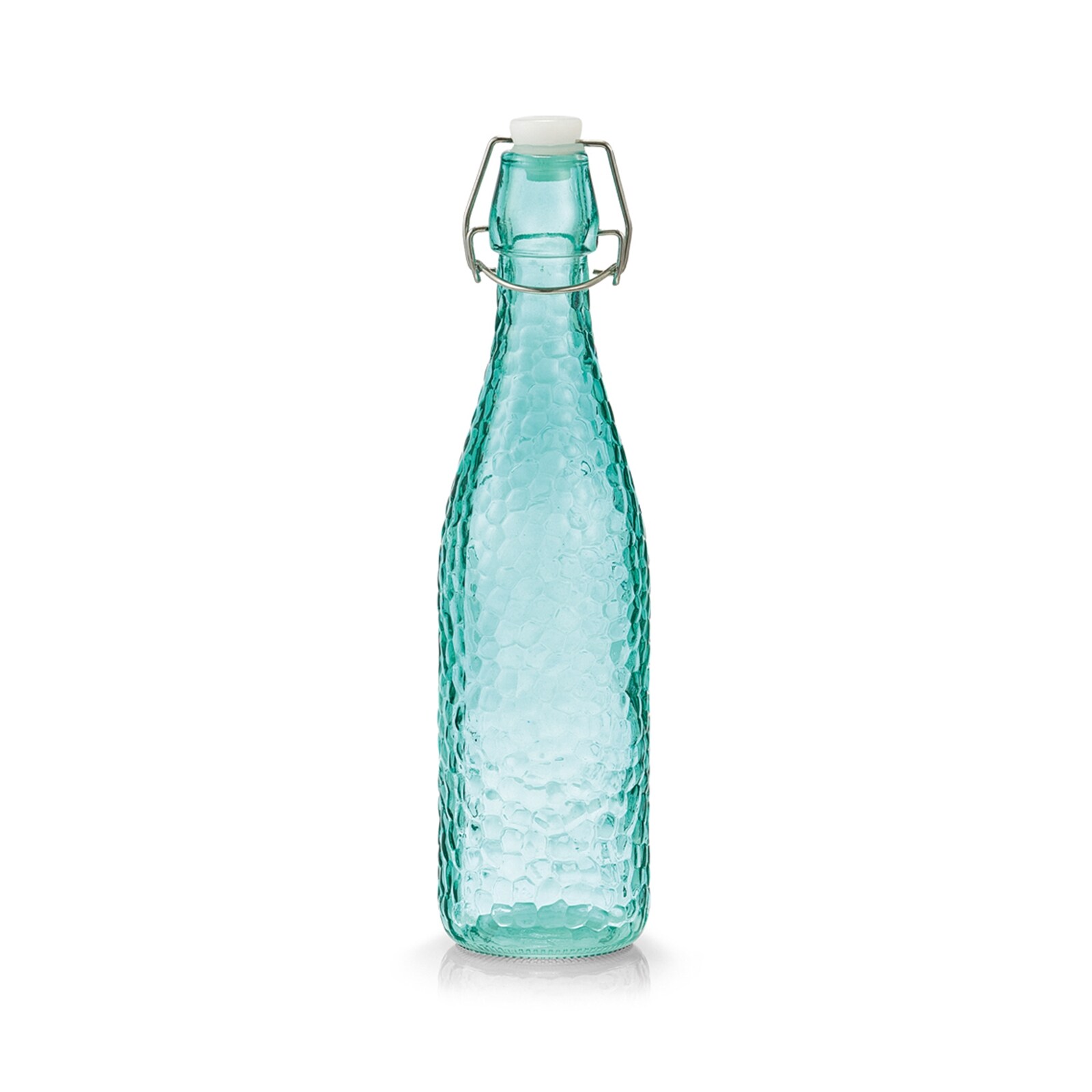 neuetischkultur Glasflasche mit B&uuml;gelverschluss Aqua - Bild 1