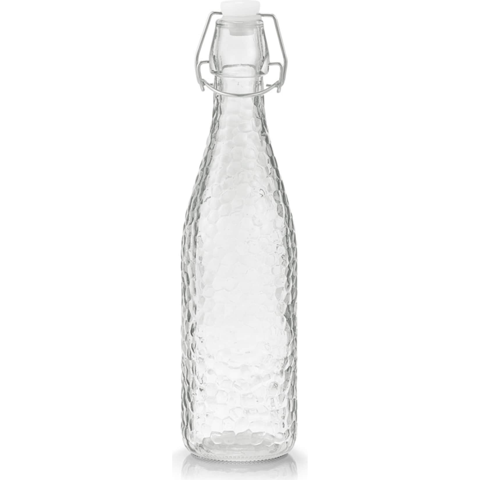 neuetischkultur Glasflasche transparent mit B&uuml;gelverschluss - Bild 1