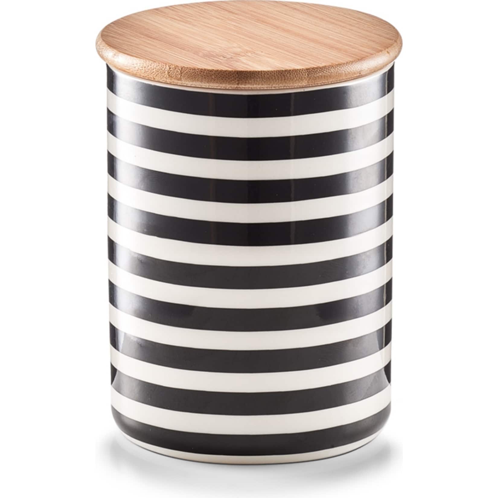 neuetischkultur Vorratsdose mit Bambusdeckel Stripes - Bild 1