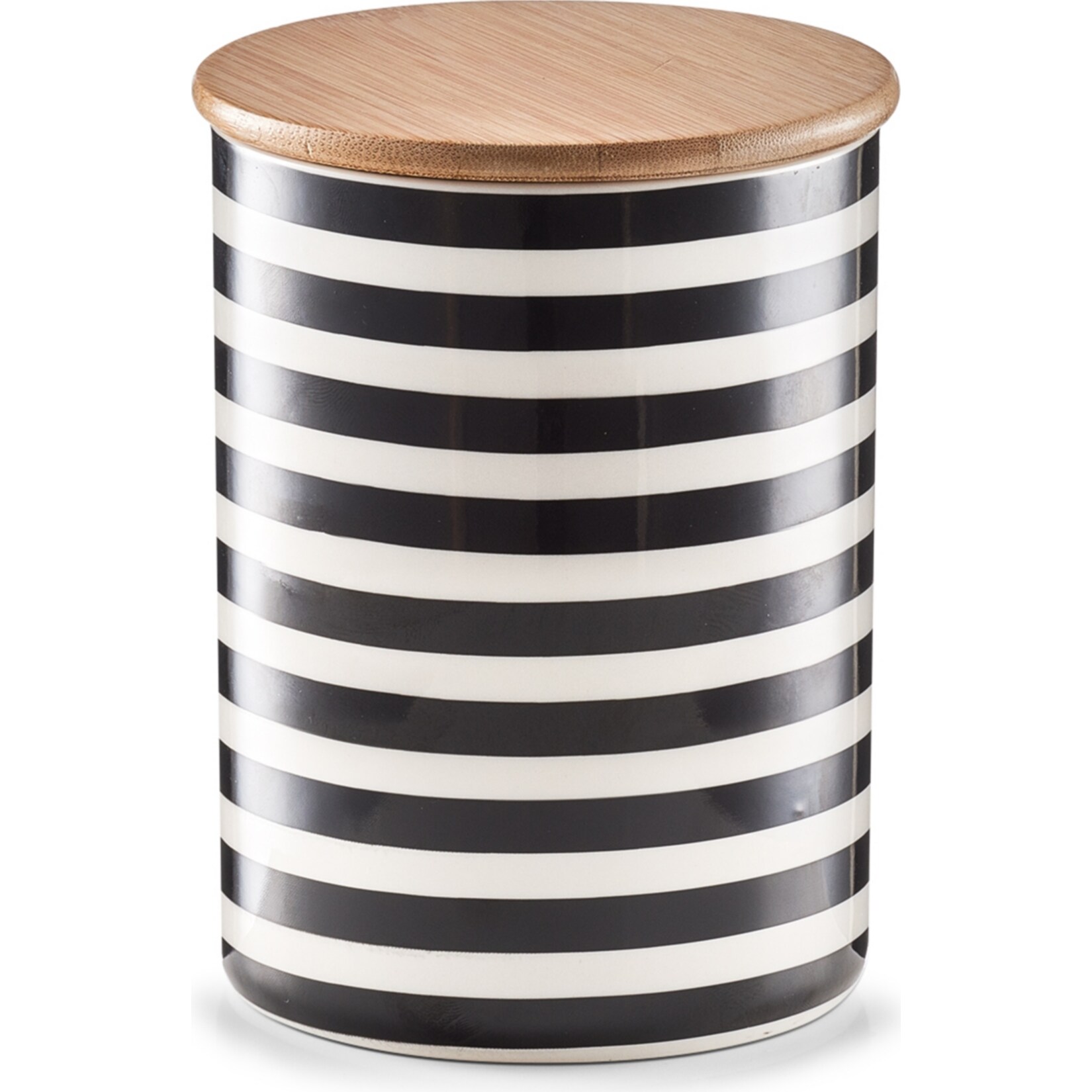 neuetischkultur Vorratsdose mit Bambusdeckel Stripes - Bild 1