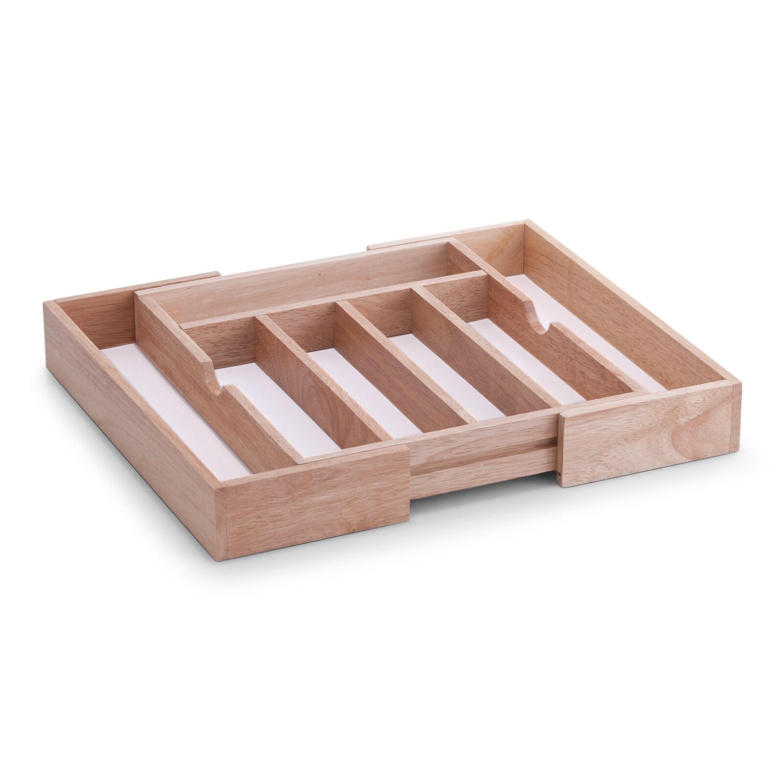 neuetischkultur Besteckkasten, ausziehbar Gummibaum, Melamin - Bild 1