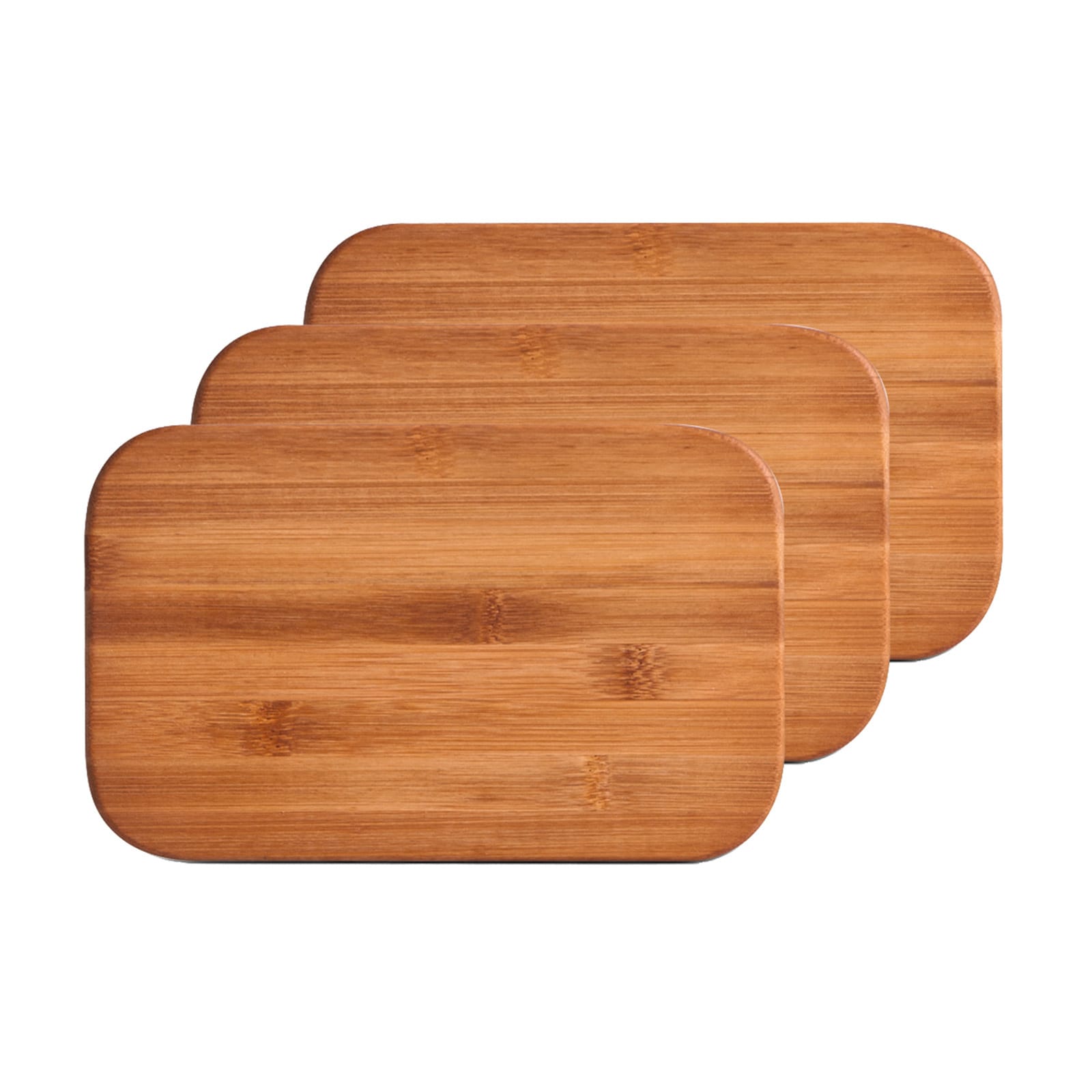 neuetischkultur Schneidebrettchen-Set, 3-teilig Bamboo - Bild 1