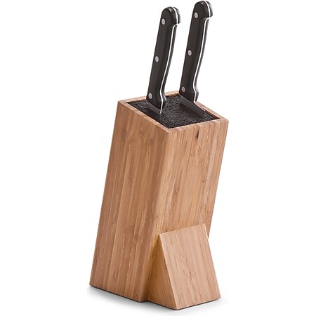 neuetischkultur Messerblock mit Borsteneinsatz Bambus - Bild 1
