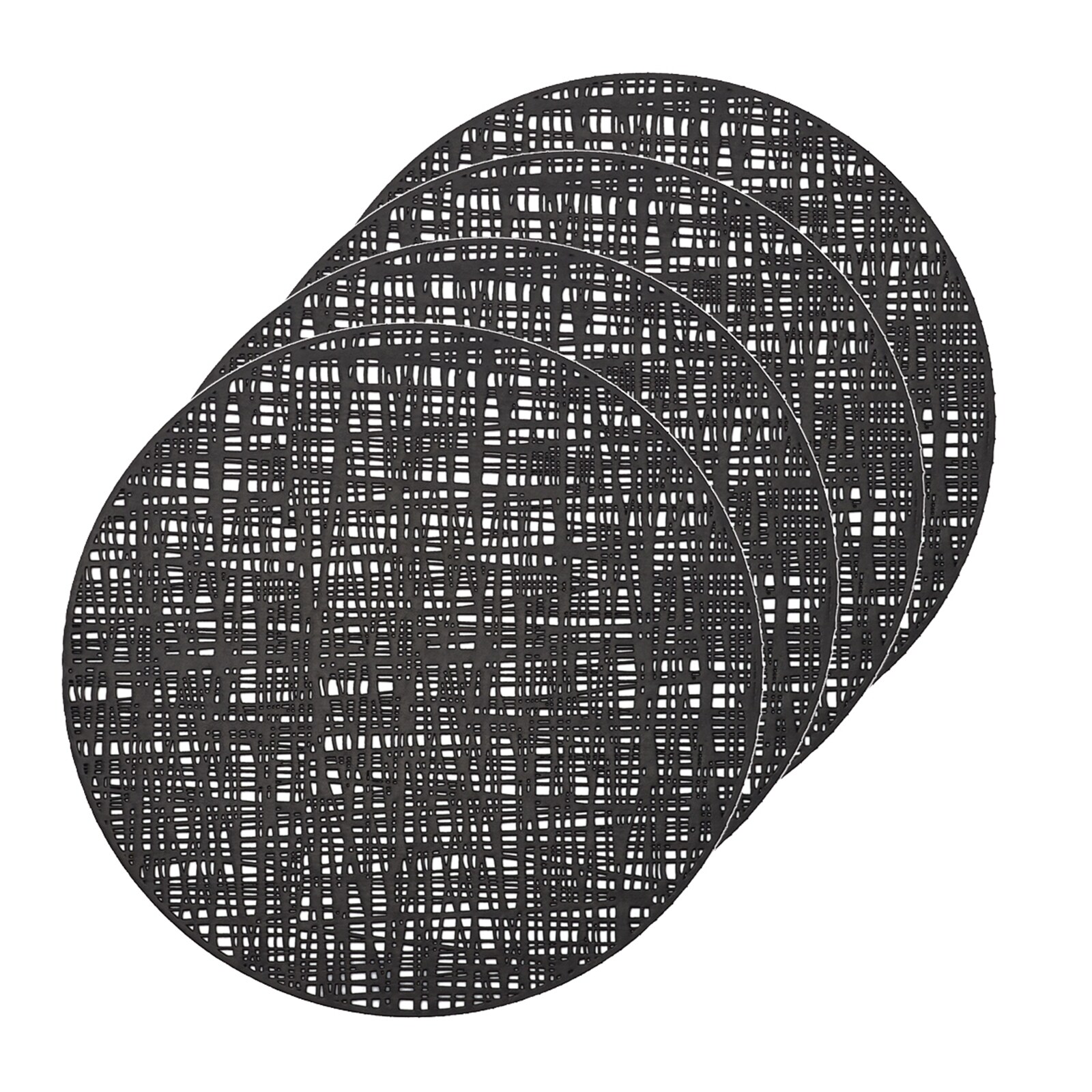 neuetischkultur Platzmatte, 4 St&uuml;ck Scribble, rund - Bild 1