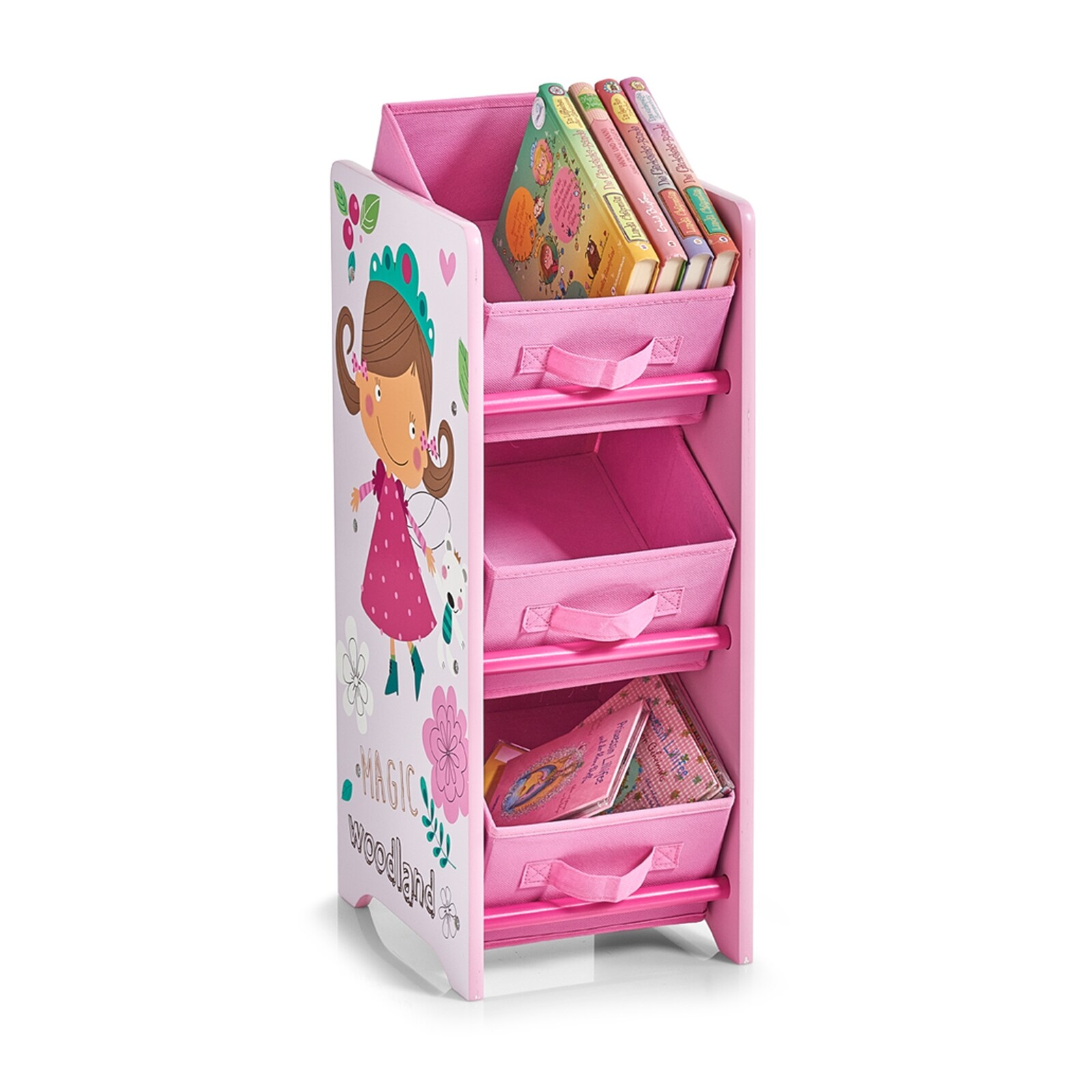 HTI-Living Regal mit Vliesboxen Girly - Bild 1