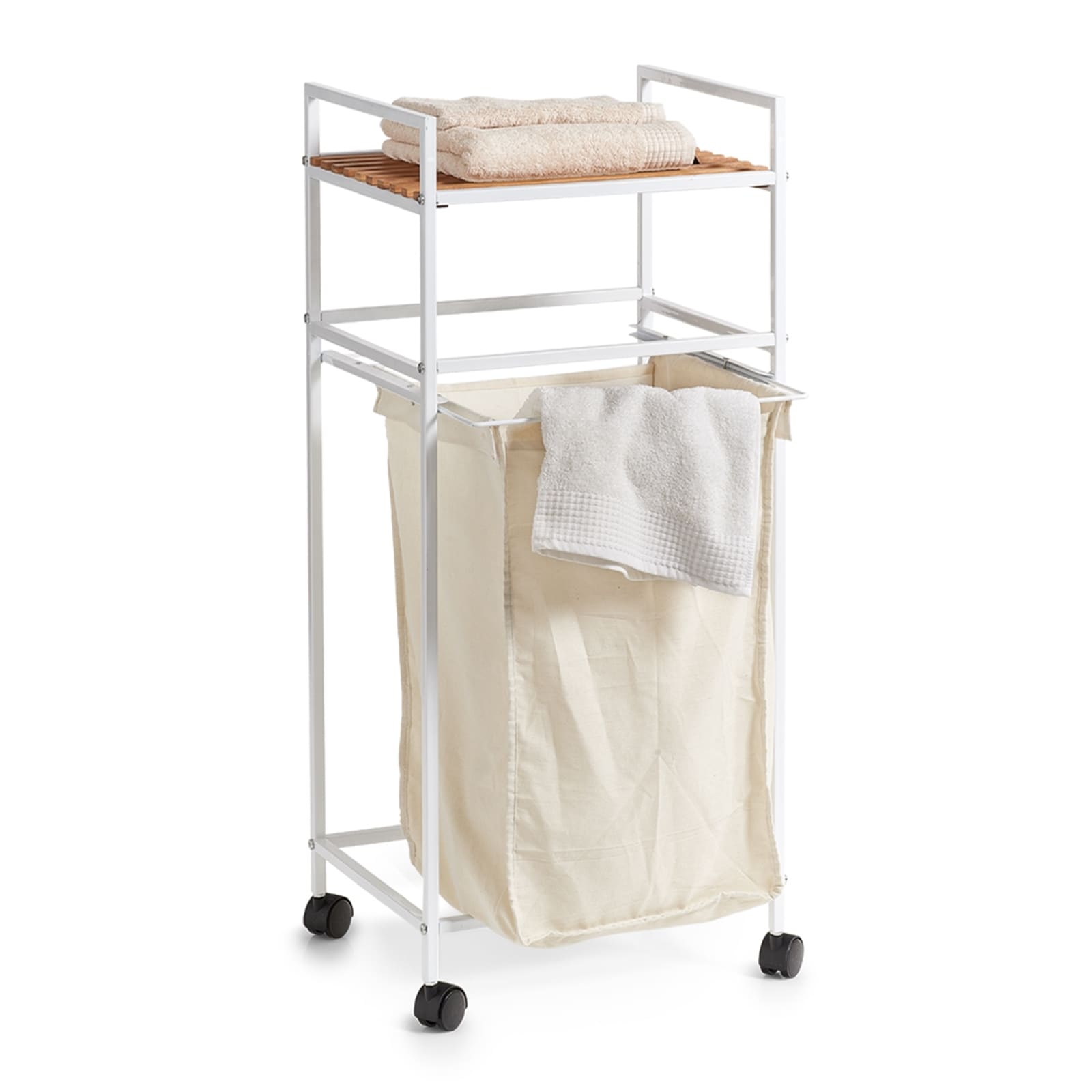 HTI-Living W&auml;schesammler mit Ablage - Bild 1