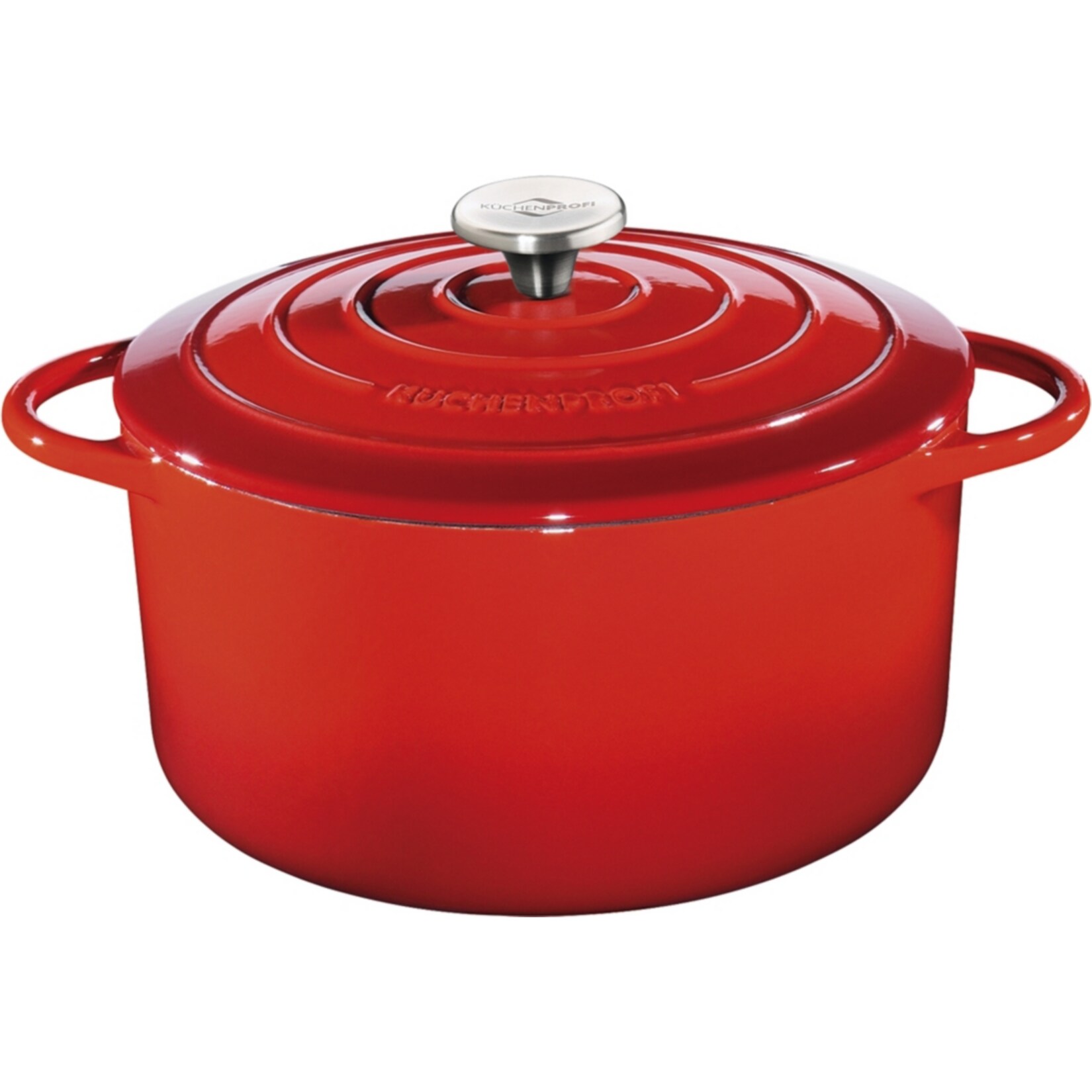 neuetischkultur Bratentopf emailliertes Gusseisen, rot PROVENCE - Bild 1