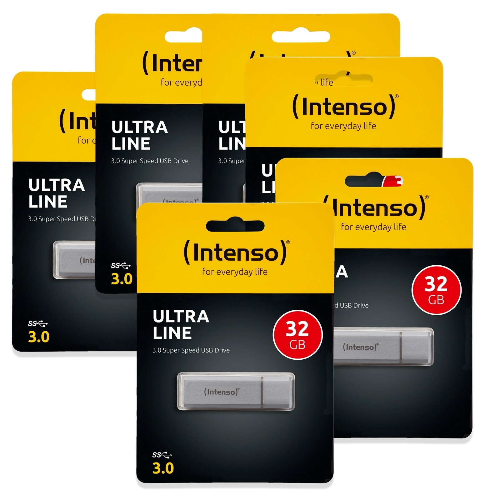 Intenso USB Stick 32 GB 6er Set - Bild 1