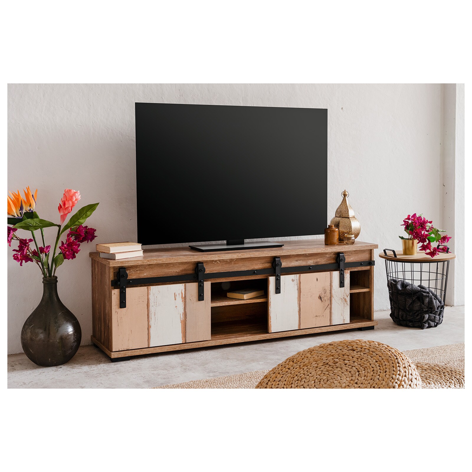 HTI-Living TV-Board Marrakesch mit 6 Fächern | 04250648992212