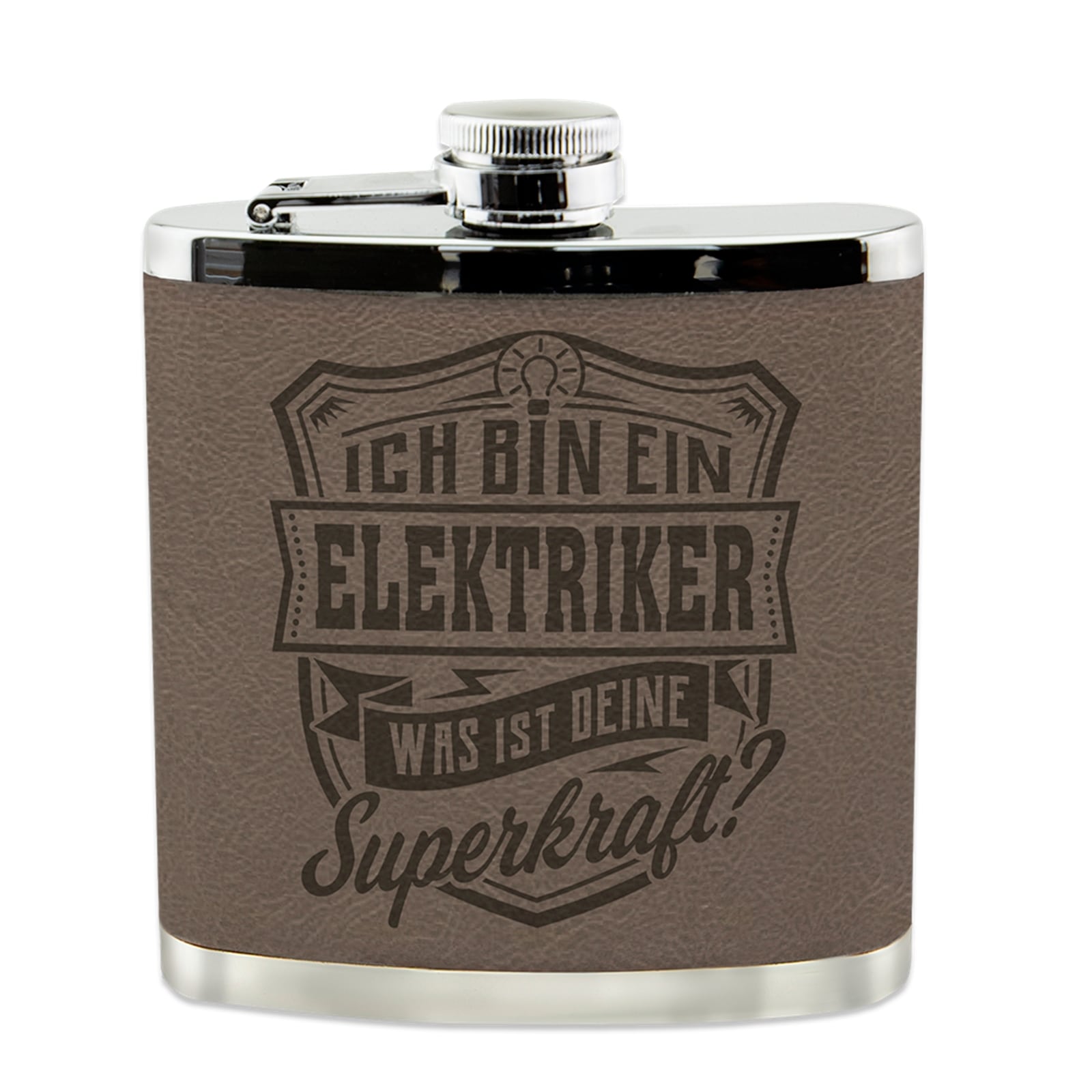 HTI-Living Echter Kerl Flachmann Elektriker - Bild 1