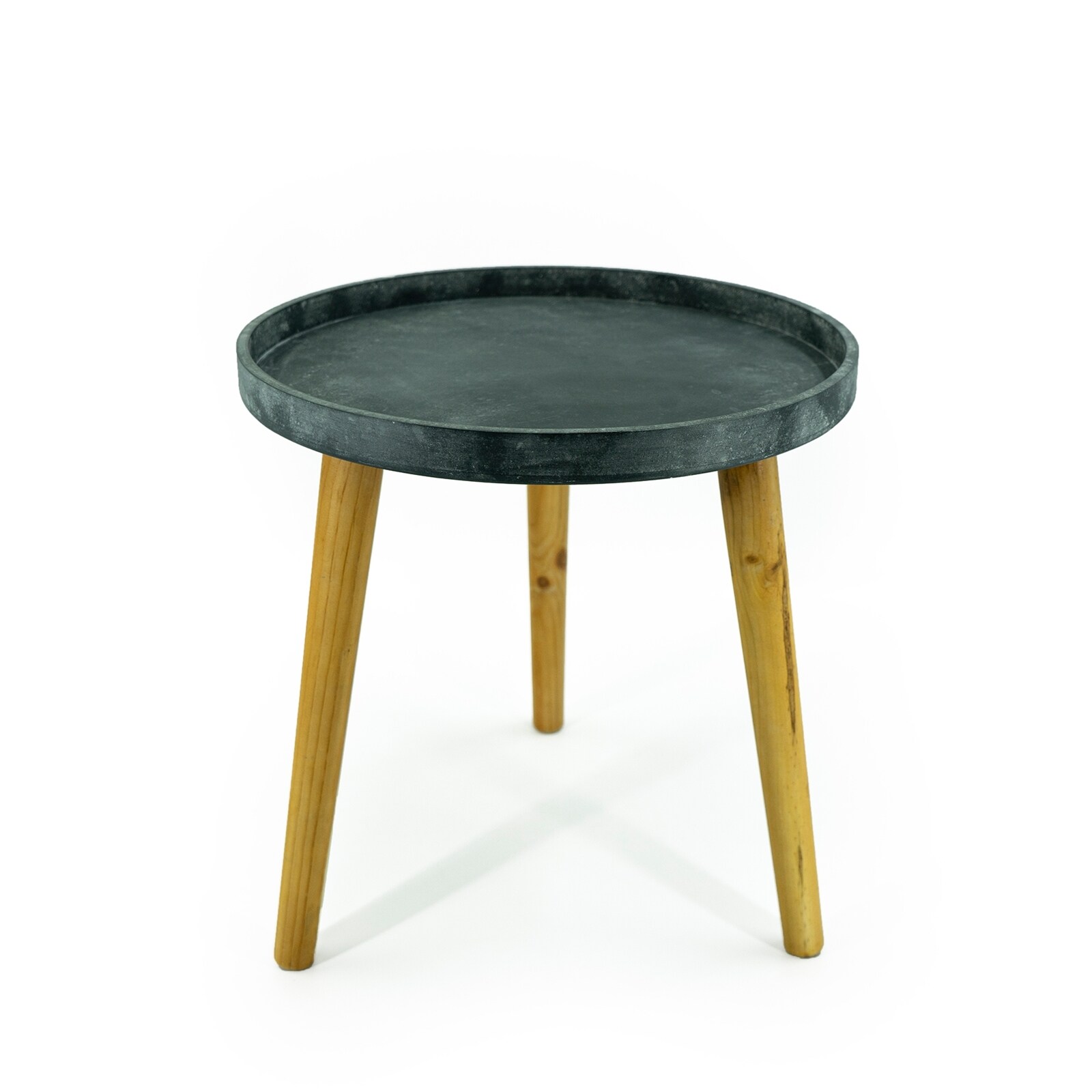 HTI-Living Beistelltisch, Kiefer/MDF Zement Optik - Bild 1