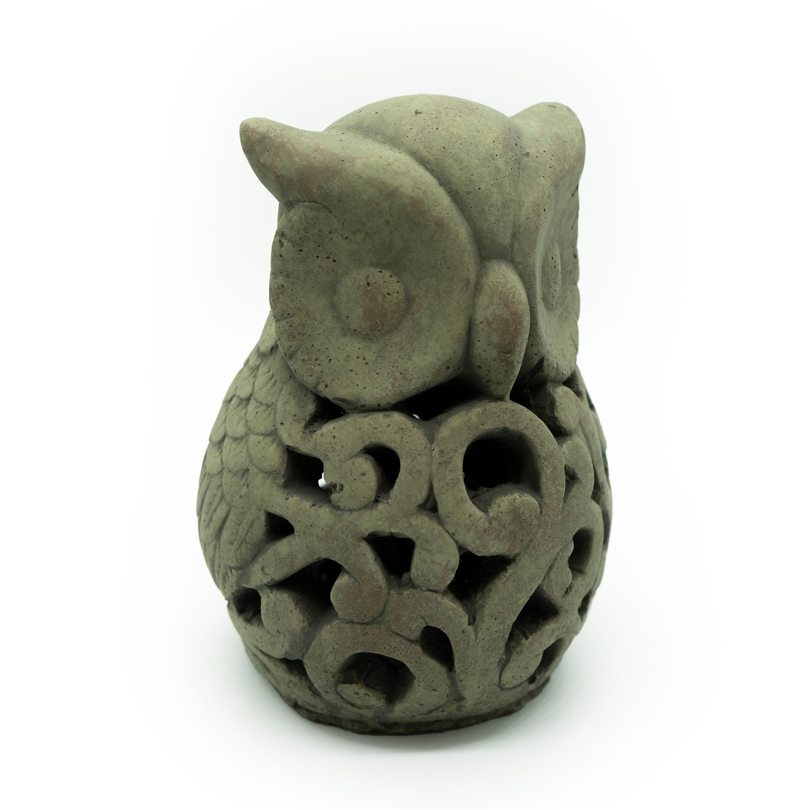 HTI-Living Gartenfigur Eule Zement - Bild 1