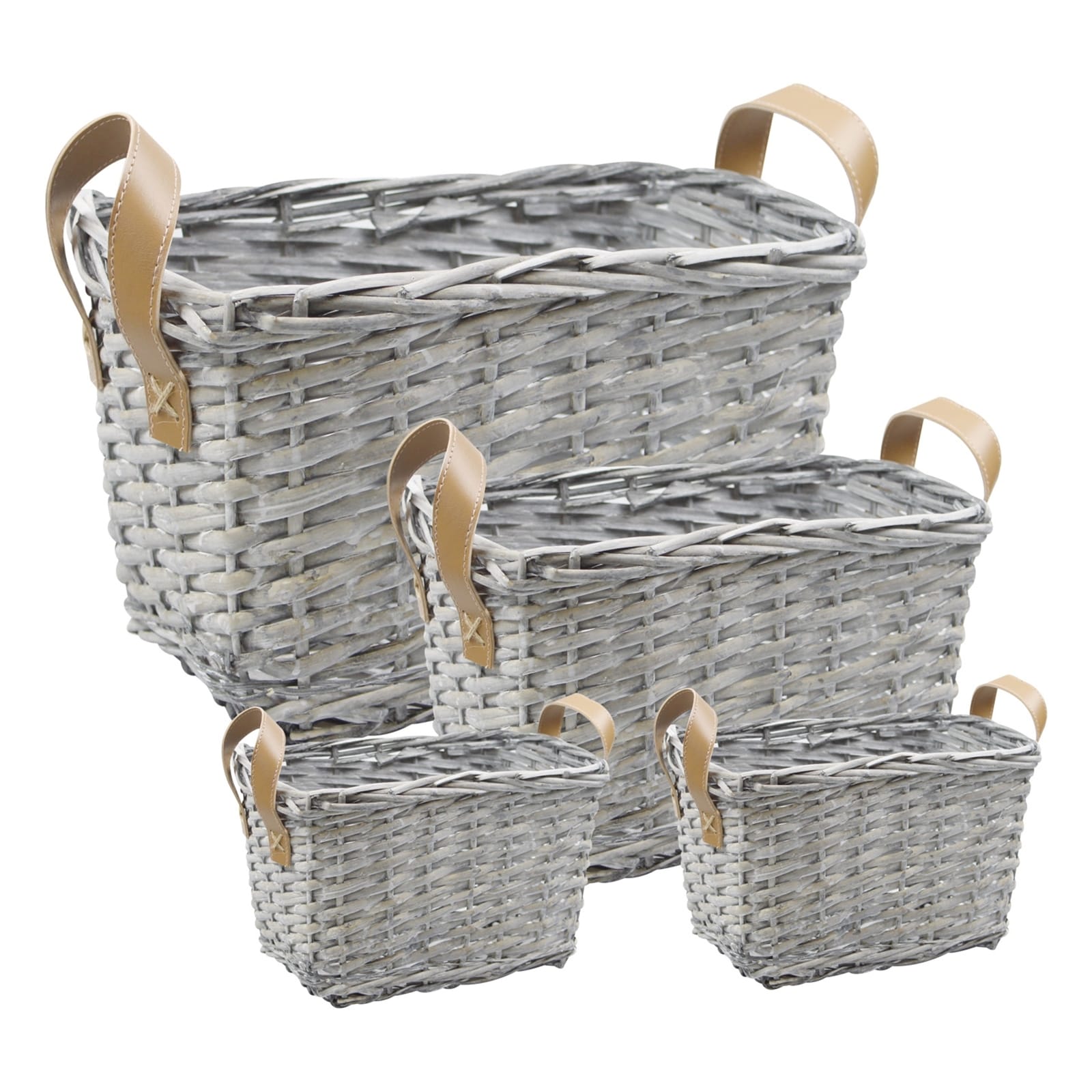 HTI-Living Korbset 4-teilig Weidenkorb - Bild 1