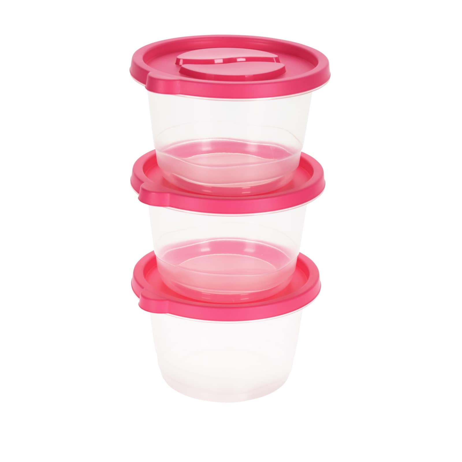 neuetischkultur Vorratsdosen-Set, 3-teilig pink - Bild 1