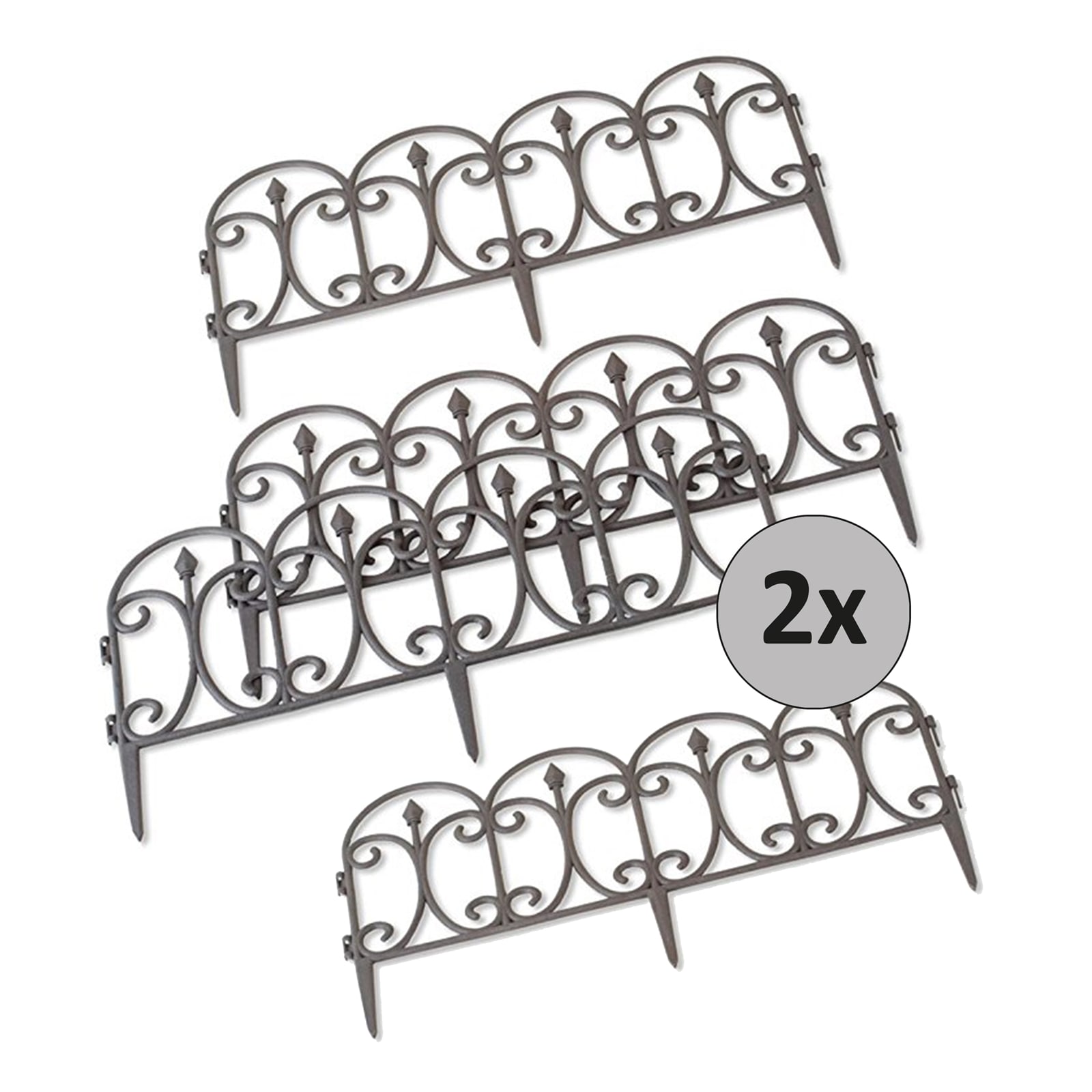 HTI-Living Zierzaun Schn&ouml;rkel Nessa - Bild 1