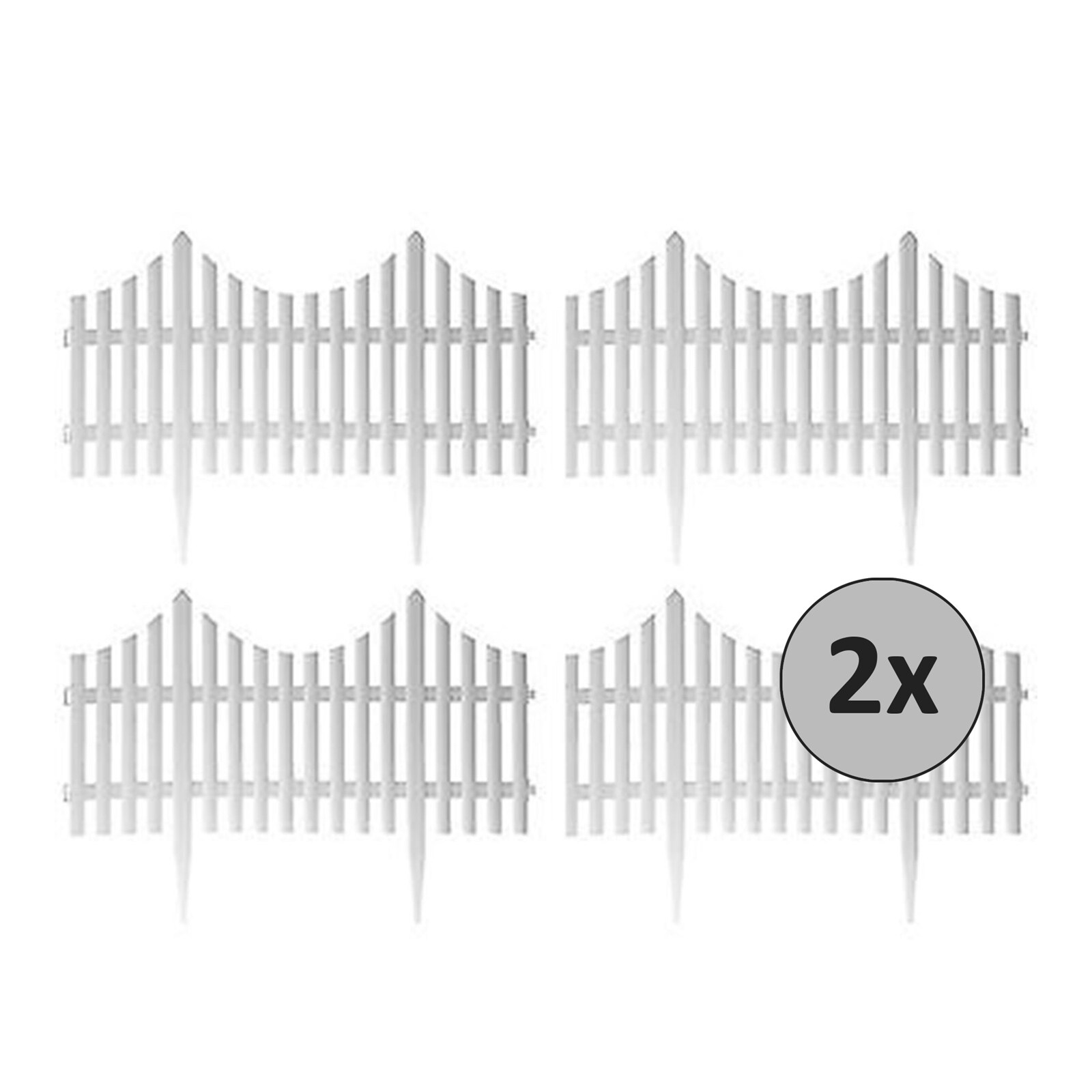 HTI-Living Zierzaun Bogen unten Nessa - Bild 1