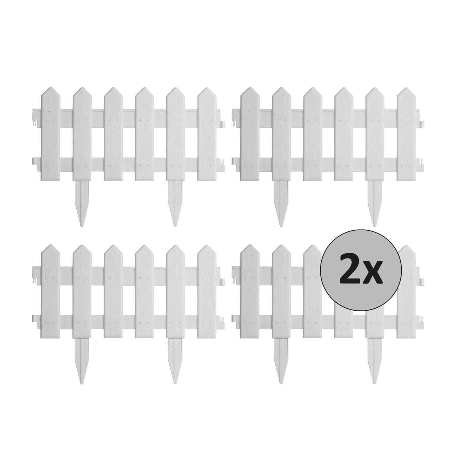 HTI-Living Zierzaun Palisaden Nessa - Bild 1