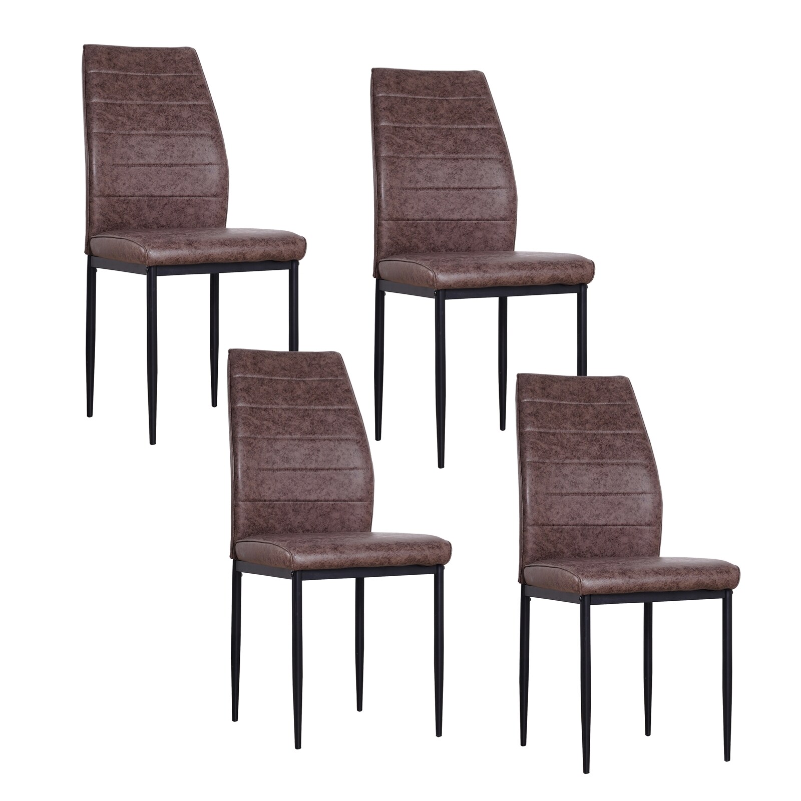 HTI-Living Stuhl Madison Vintage 4er-Set | 04250648922950