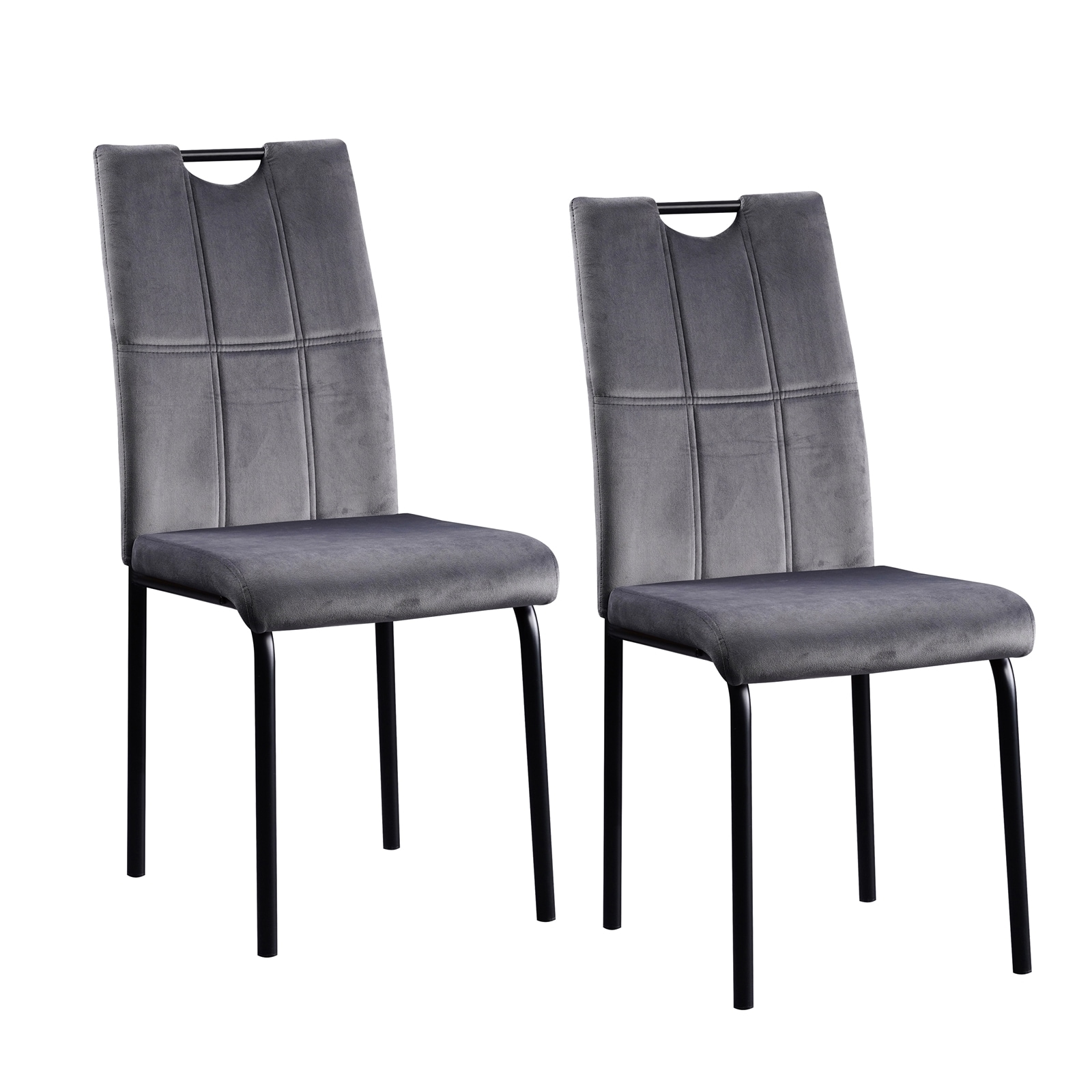 HTI-Living Stuhl Denton Velvet 2er-Set - Bild 1