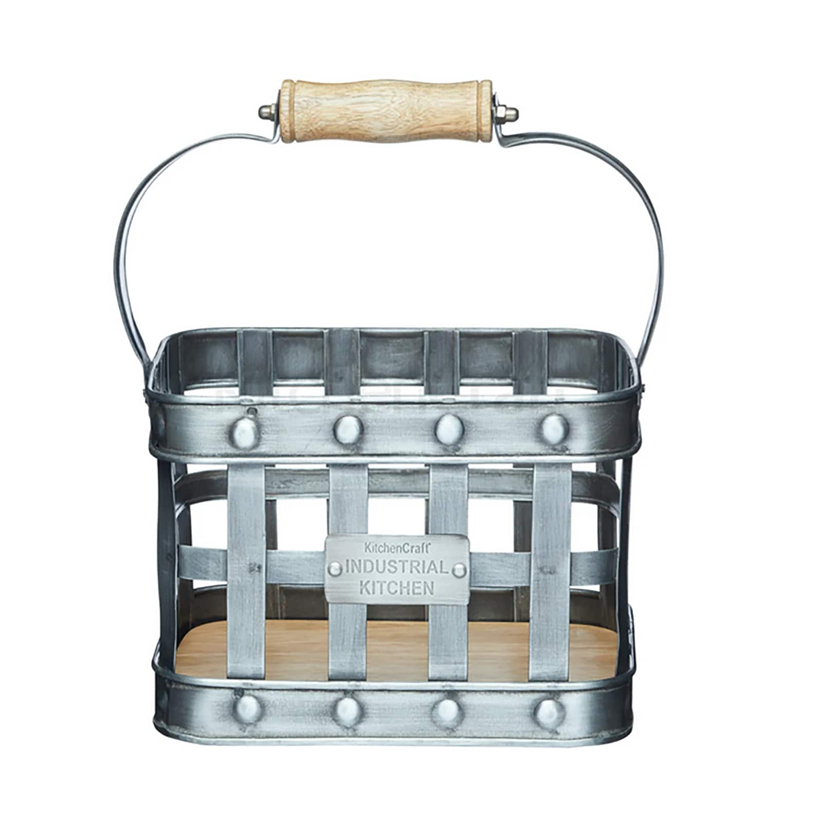 neuetischkultur Metallkorb mit Henkel Industrial Kitchen - Bild 1