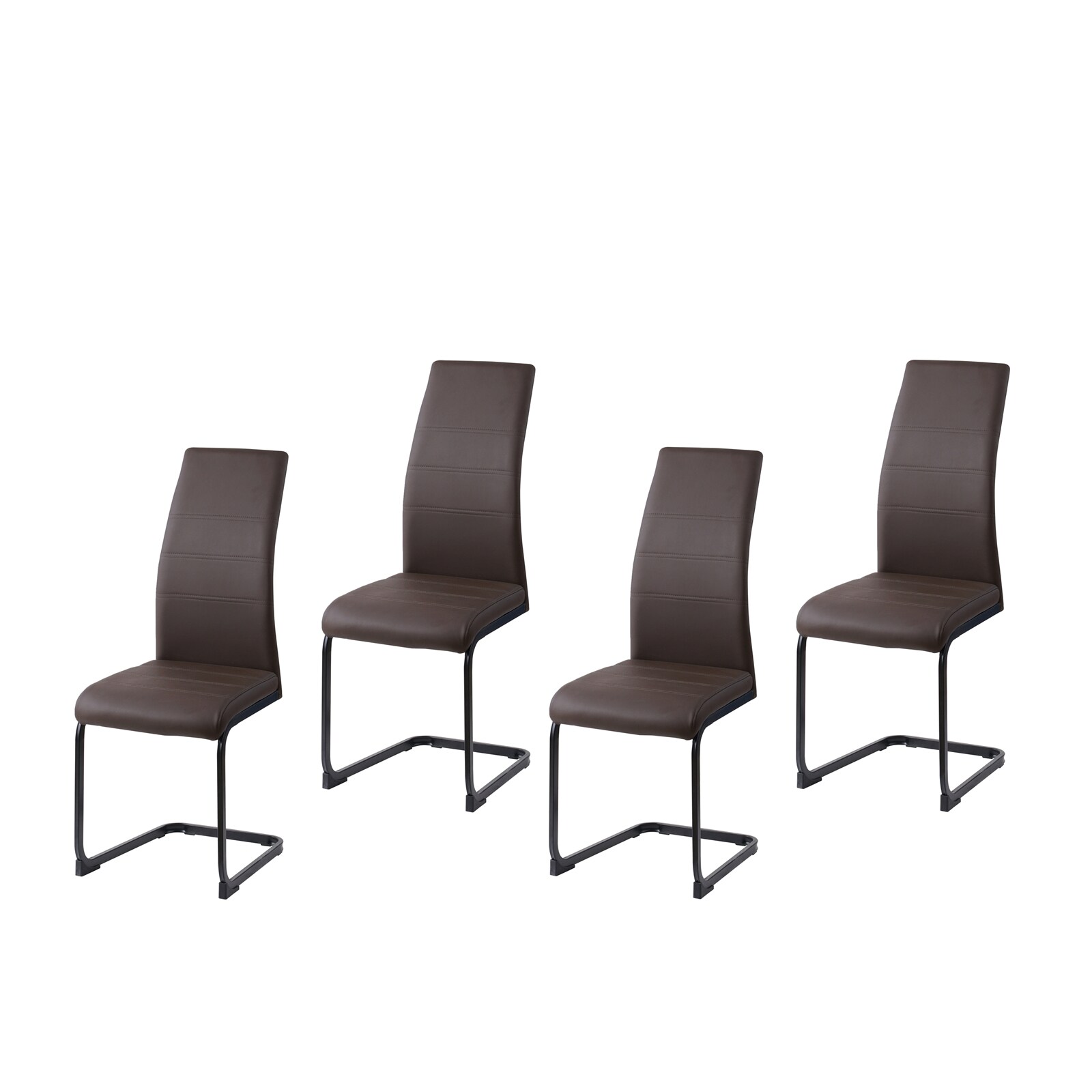 HTI-Living Schwingstuhl SallyP PU Braun