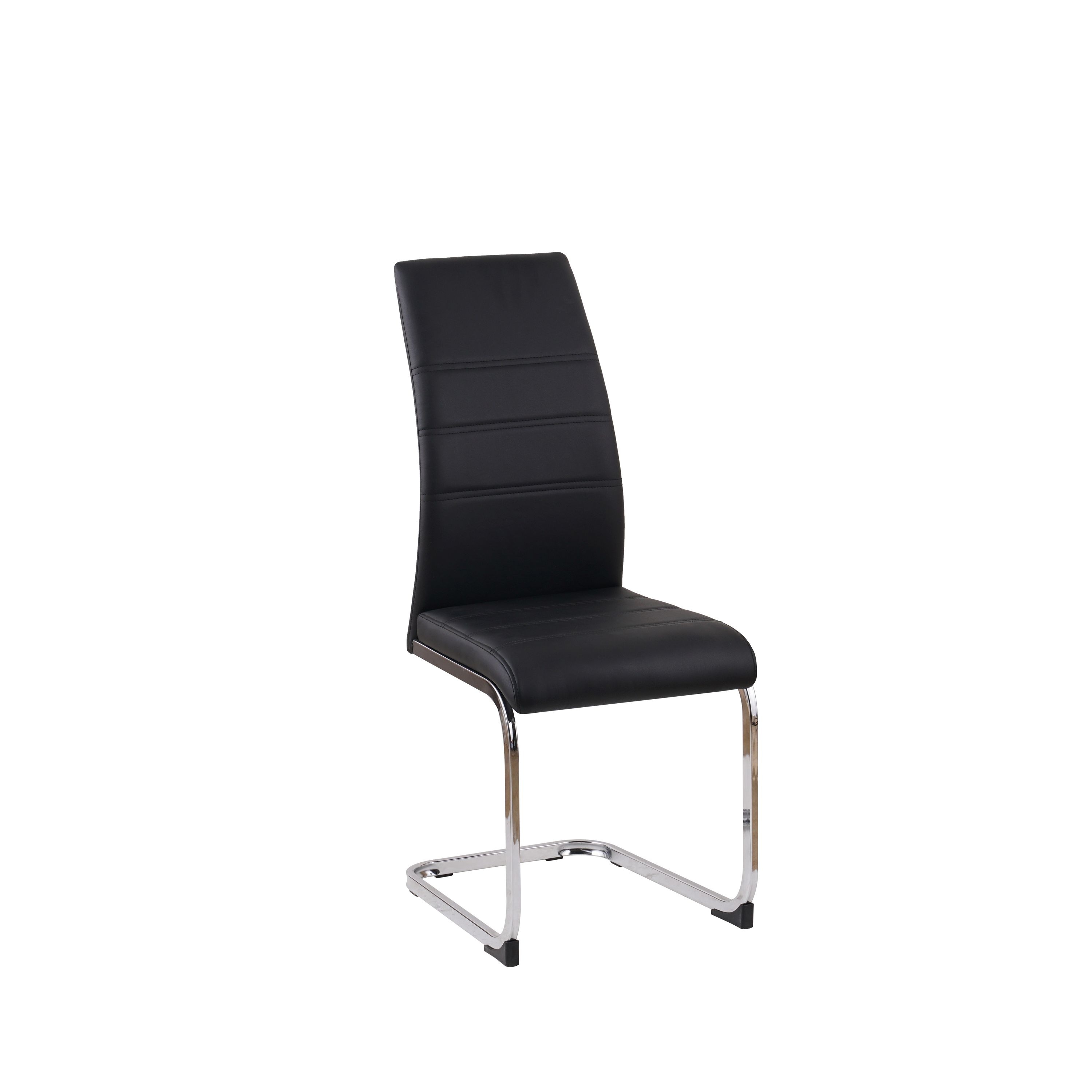 HTI-Living Schwingstuhl SallyC PU Schwarz - Bild 1