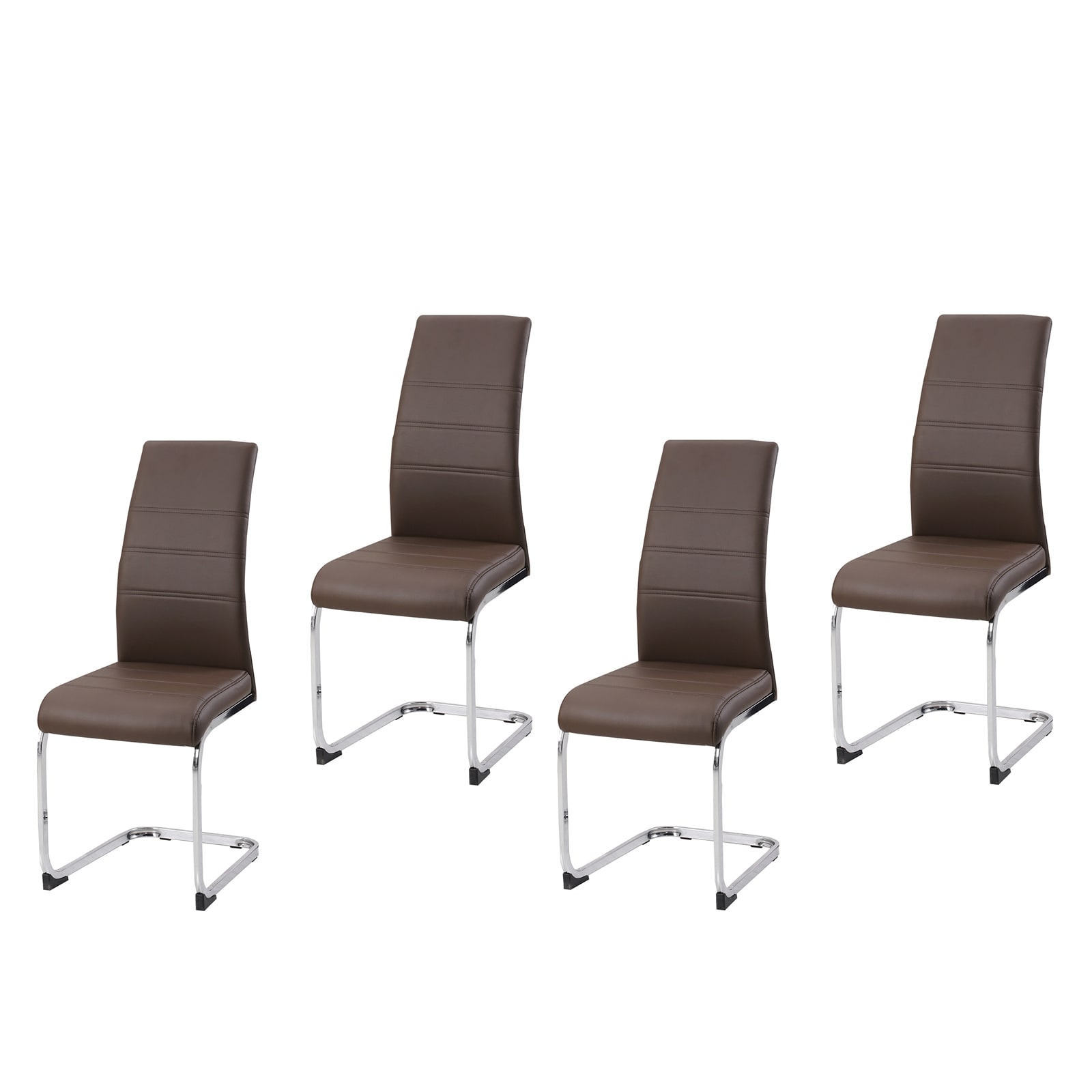 HTI-Living Schwingstuhl SallyC PU Braun - Bild 1