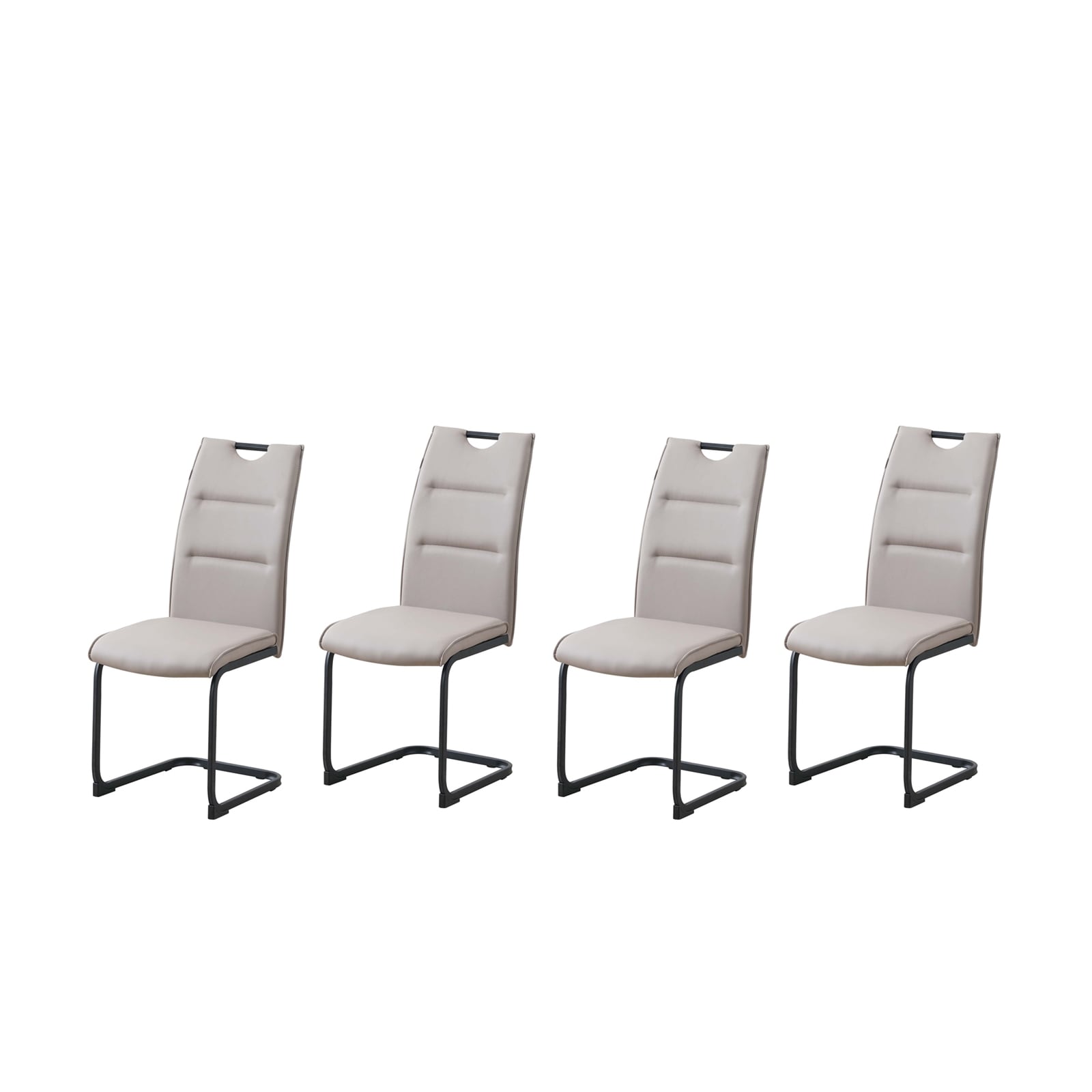 HTI-Living Schwingstuhl DannyP PU Cappuccino - Bild 1