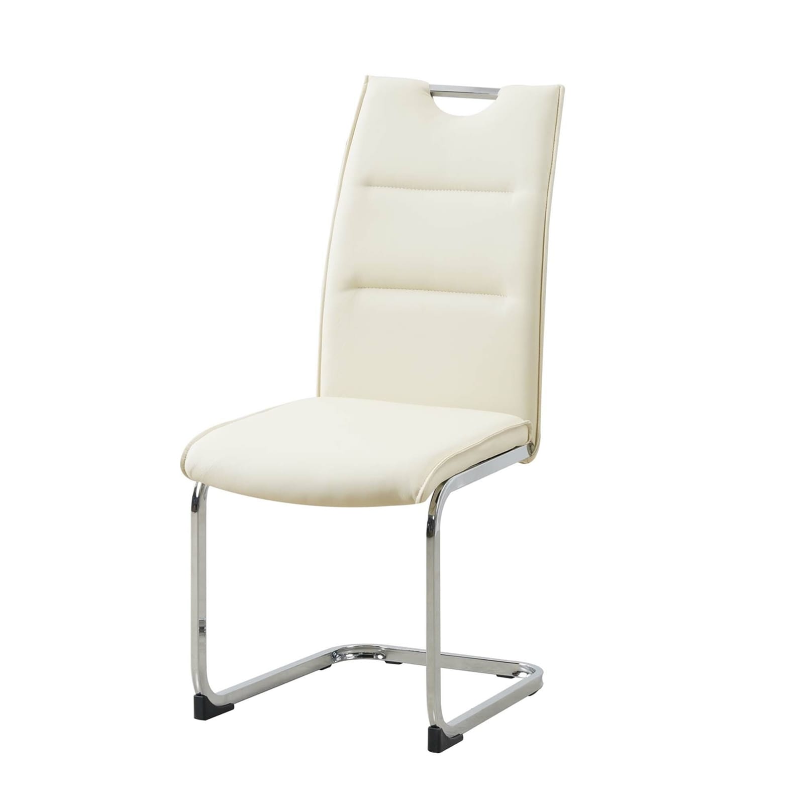 HTI-Living Schwingstuhl DannyC PU Creme - Bild 1