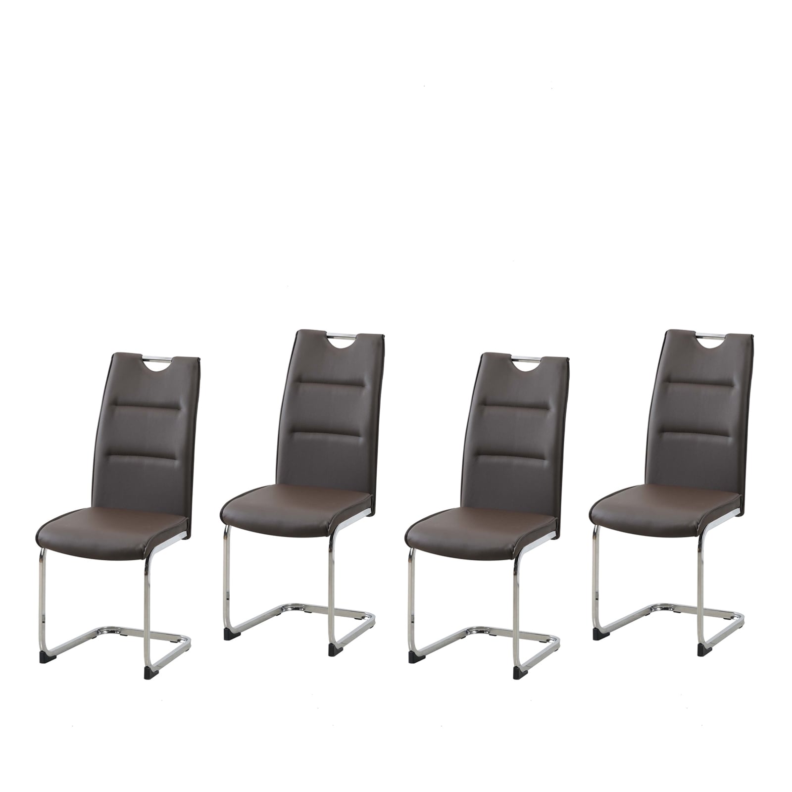 HTI-Living Schwingstuhl DannyC PU Braun - Bild 1