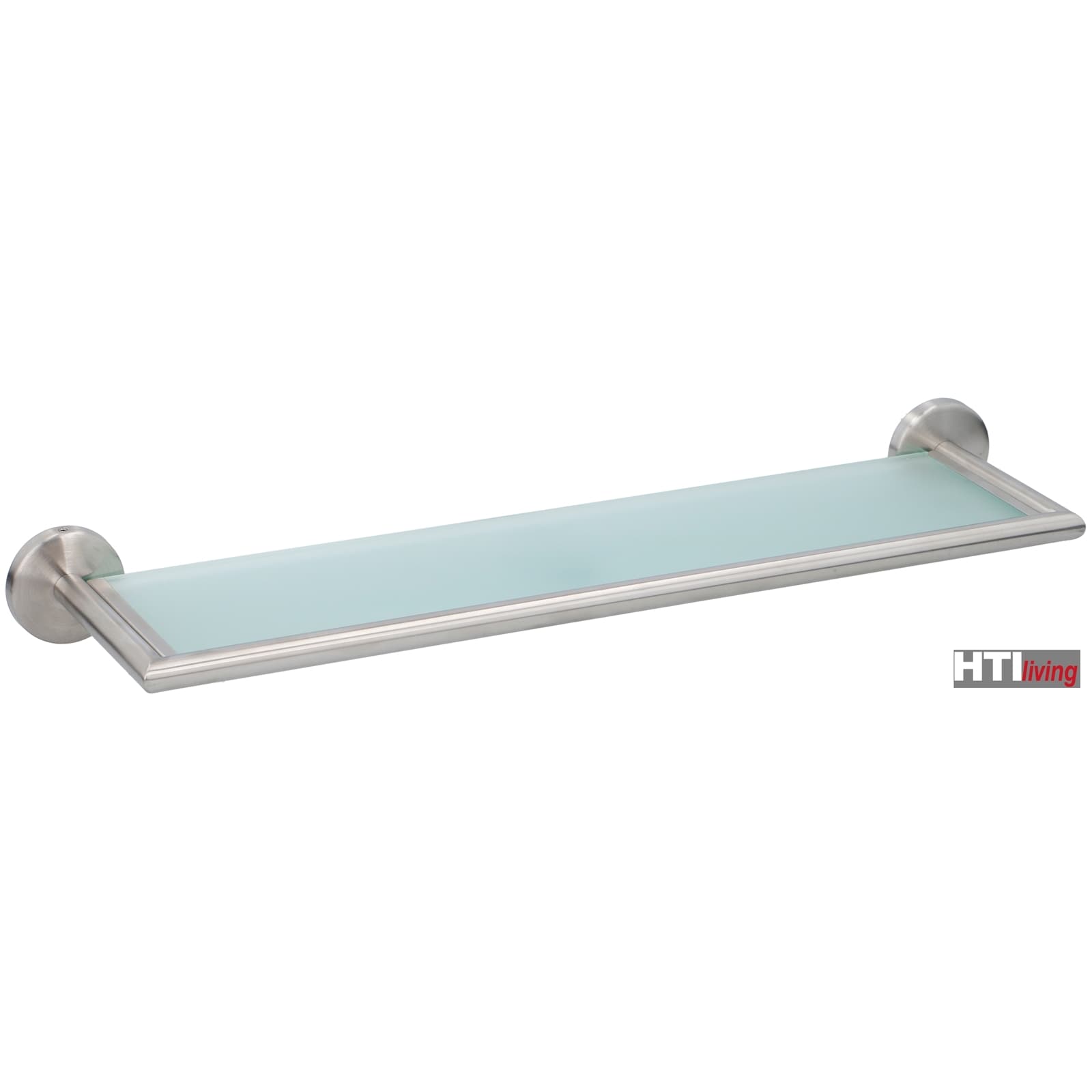 HTI-Living Bad Regal Edelstahl/Glas - Bild 1