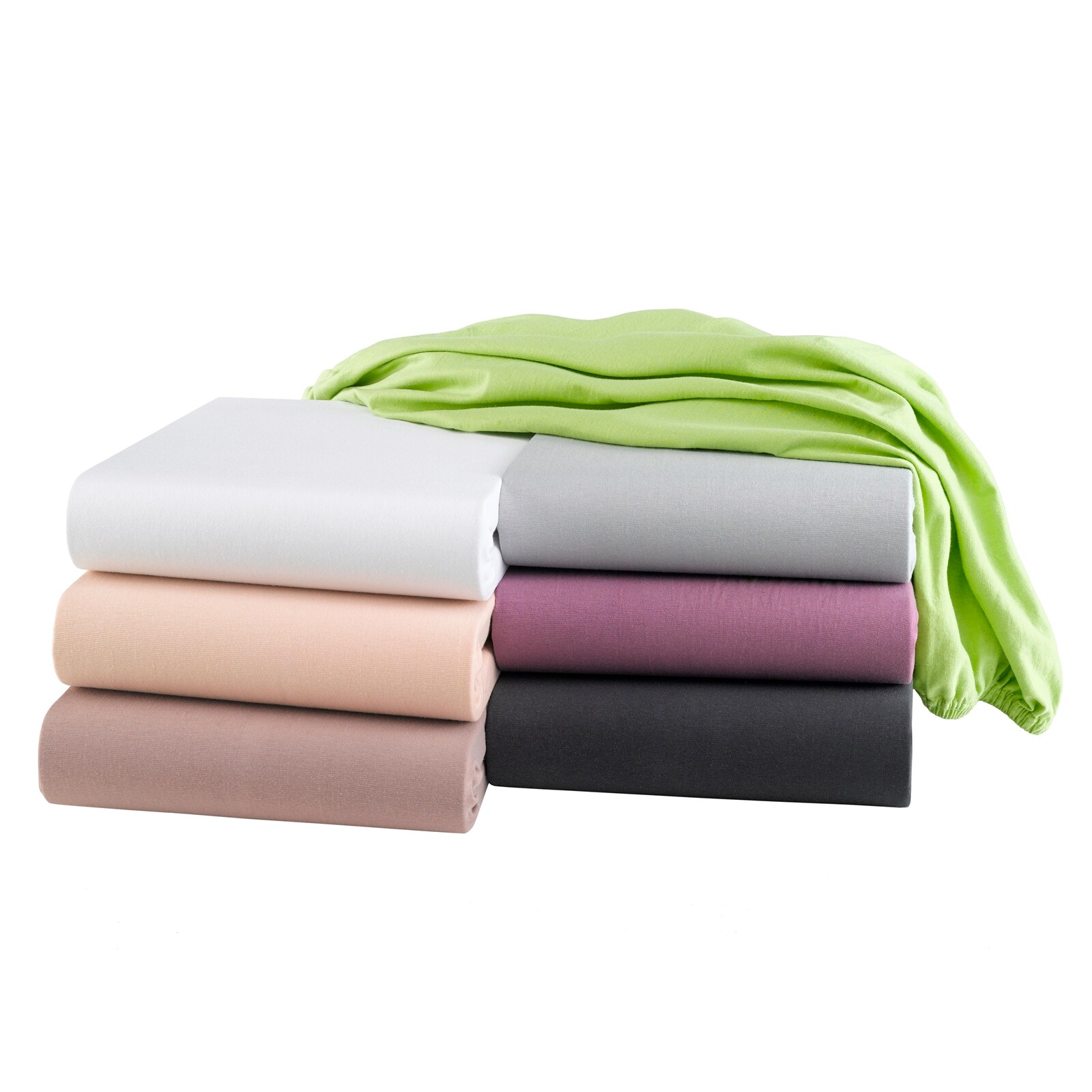 HTI-Living Spannbettlaken Jersey 100 x 200 Baumwolle/Elastan - Bild 1