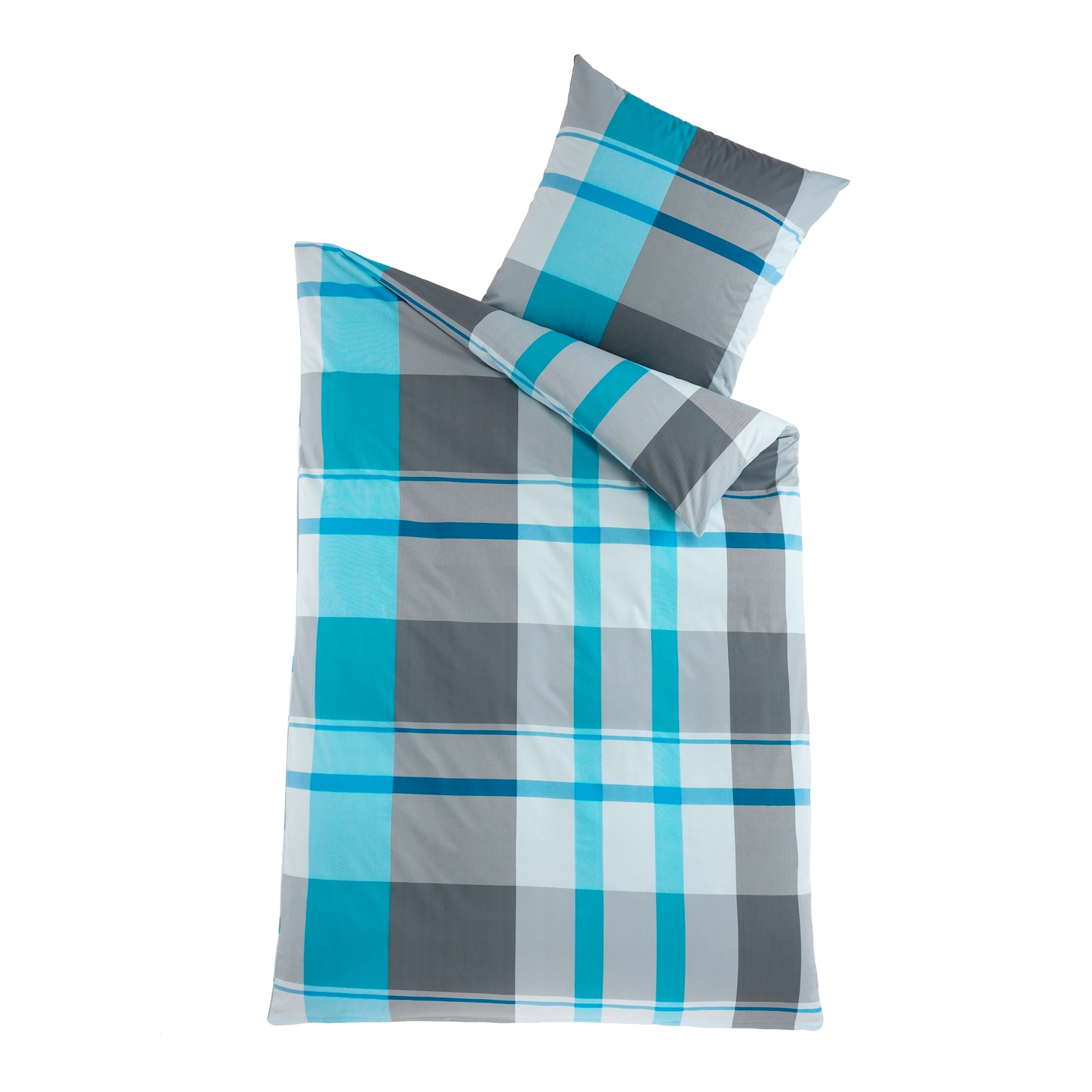 HTI-Living Baumwoll-Bettw&auml;sche 135 x 200 2 teilig - Bild 1