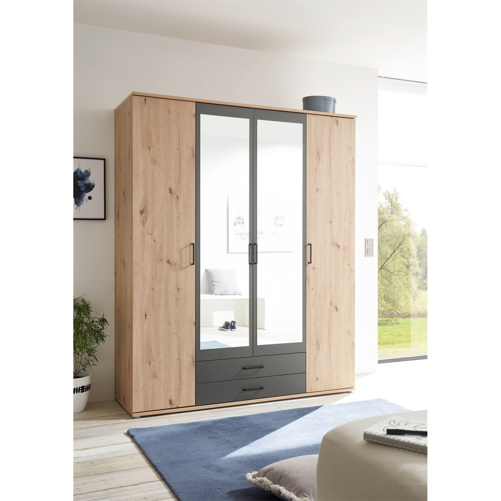 HTI-Living Kleiderschrank Chicago - Bild 1