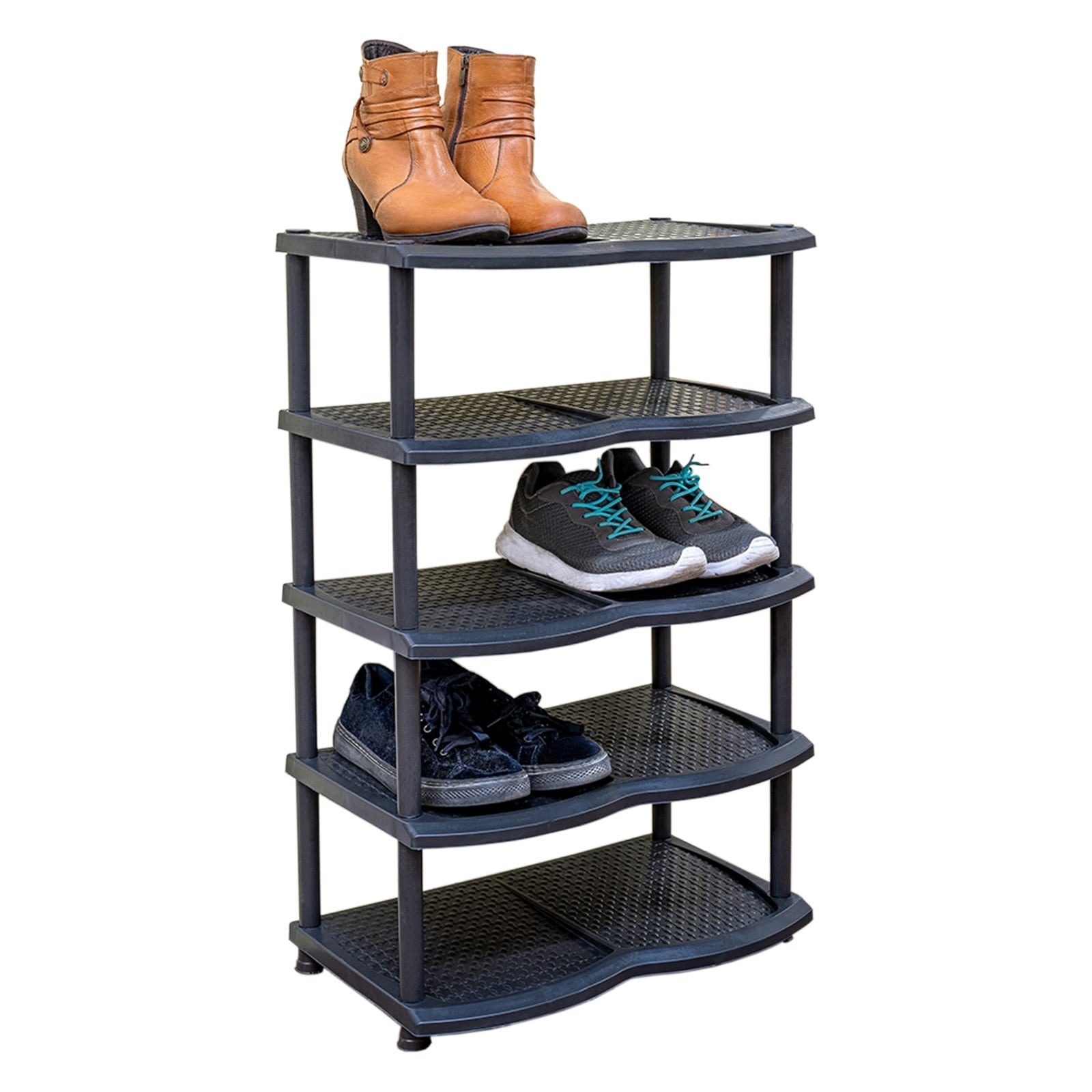 HTI-Living Schuhregal 5 Etagen f&uuml;r 10 Paar Schuhe - Bild 1