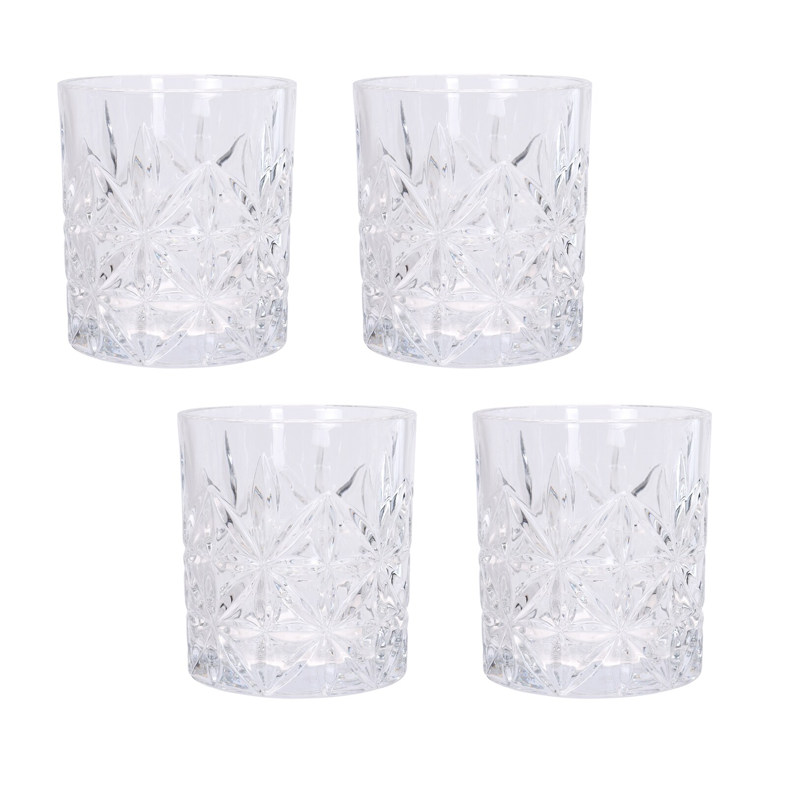 neuetischkultur Whiskygl&auml;ser 4er Set geschliffen - Bild 1