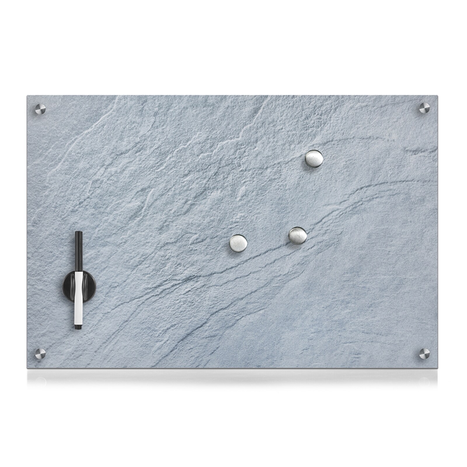 HTI-Living Memoboard 60x40 Schiefer grau - Bild 1
