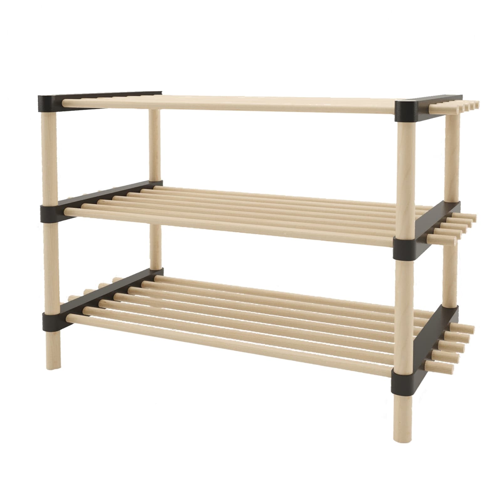 HTI-Living Mehrzweckregal 76x50 cm, variabel Kiefernholz - Bild 1