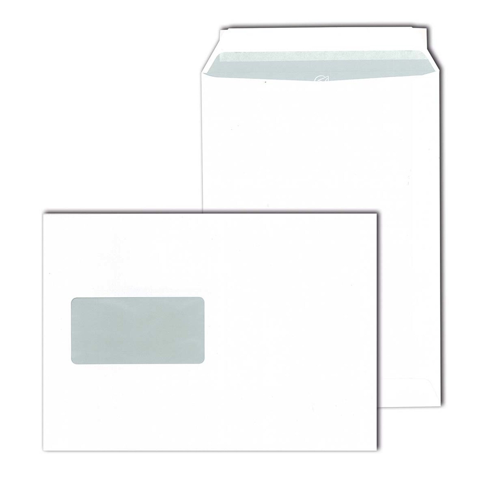 HTI-Living Versandtasche weiß m. Fenster 500 St., haftklebend DIN C5 | 04250648983111