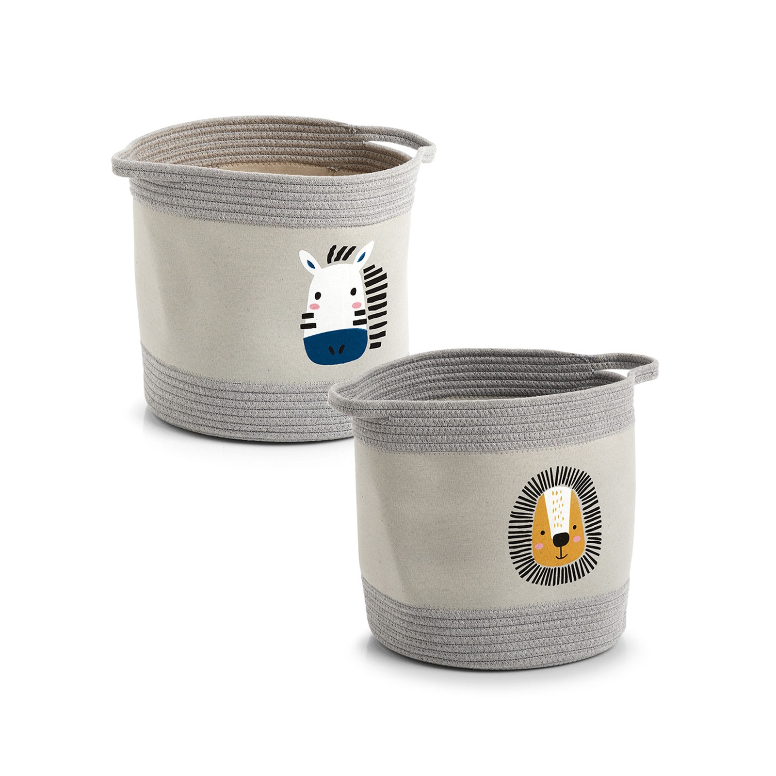 HTI-Living Aufbewahrungsk&ouml;rbe Animal 2er-Set - Bild 1