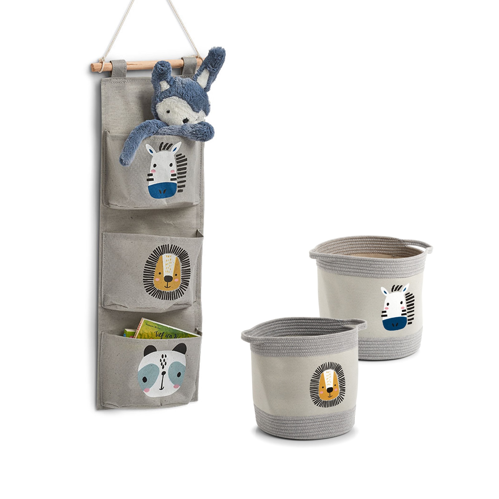HTI-Living Aufbewahrung Animal 3er-Set - Bild 1