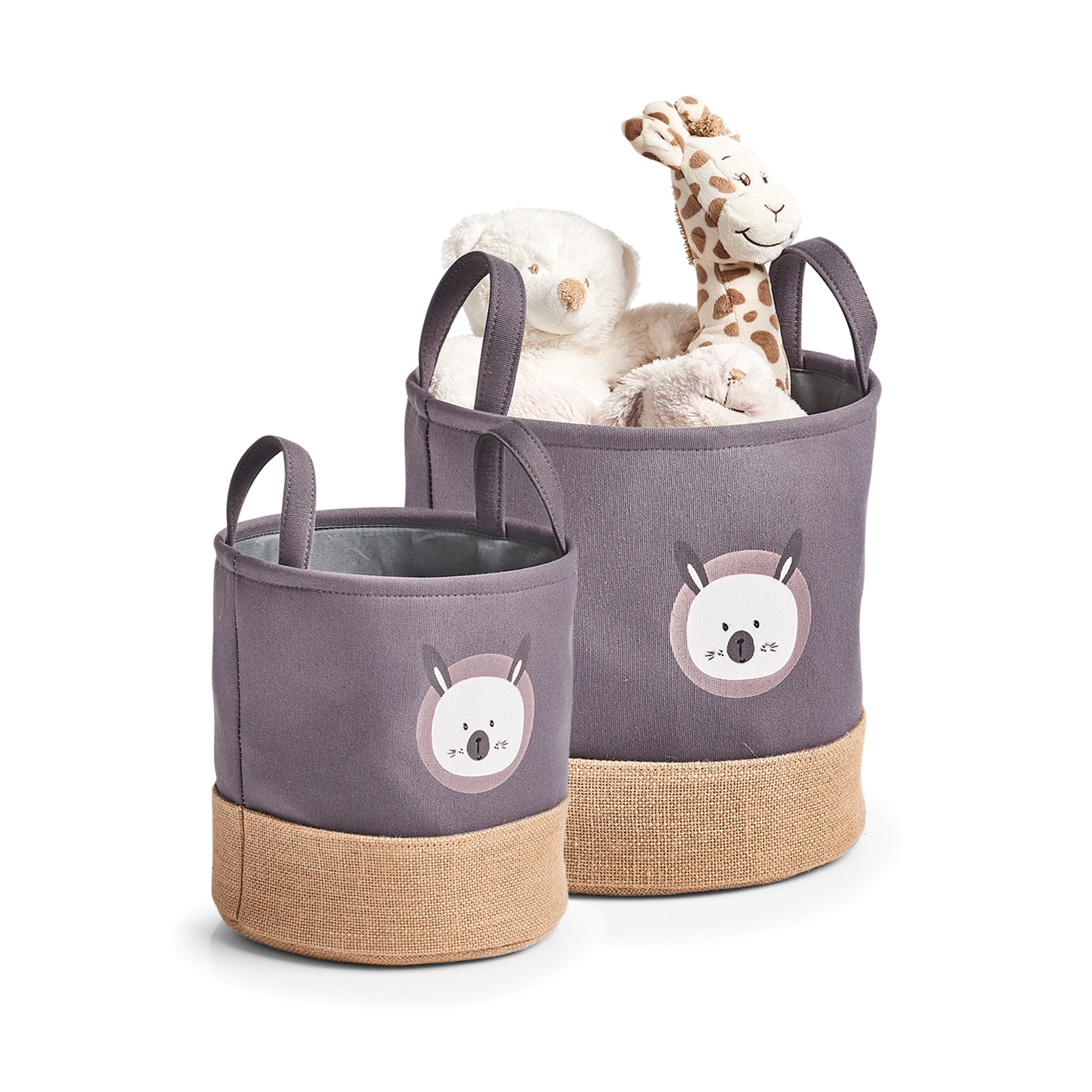 HTI-Living Aufbewahrungsk&ouml;rbe Hase 2er-Set - Bild 1