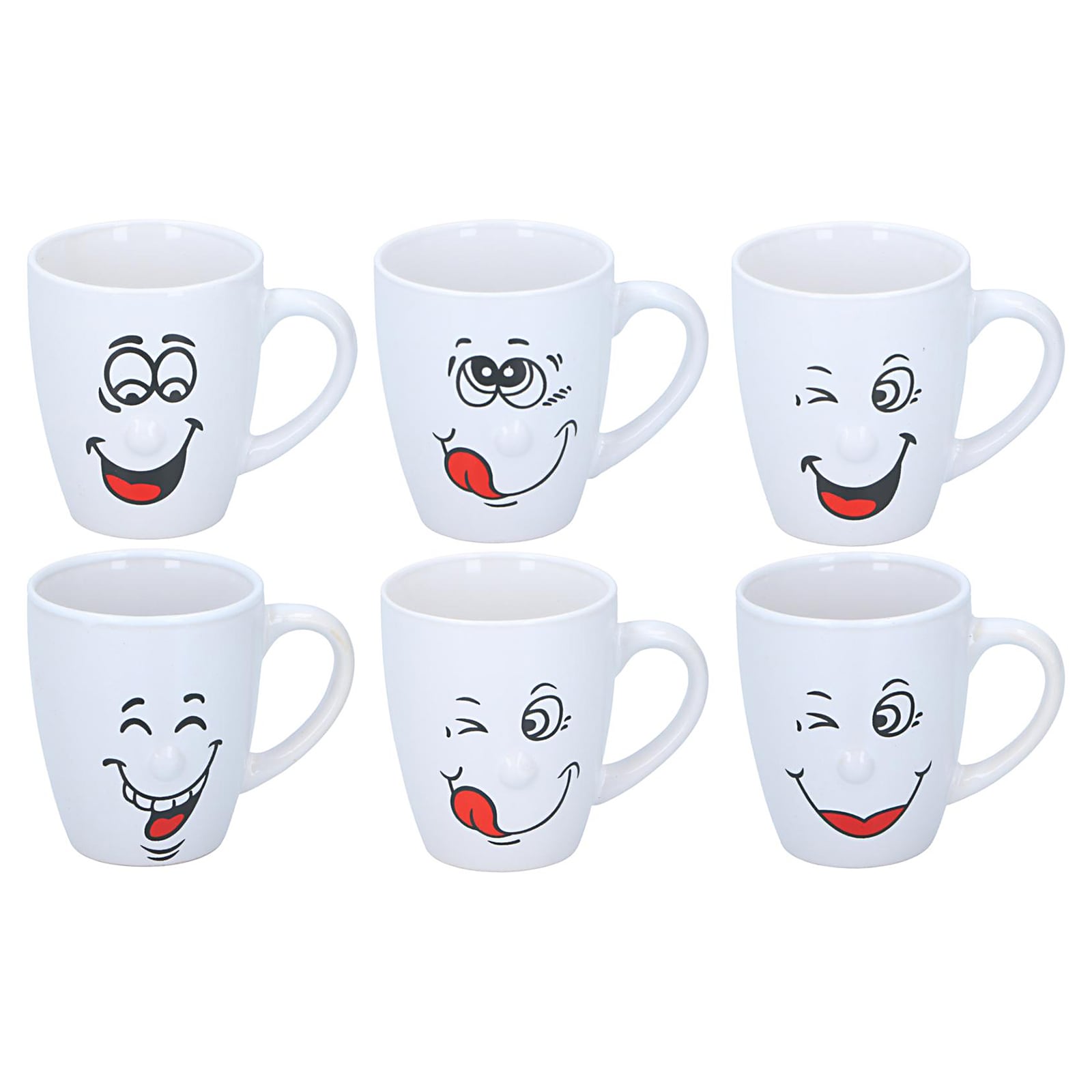 neuetischkultur Becher 6er Set L&auml;cheln - Bild 1