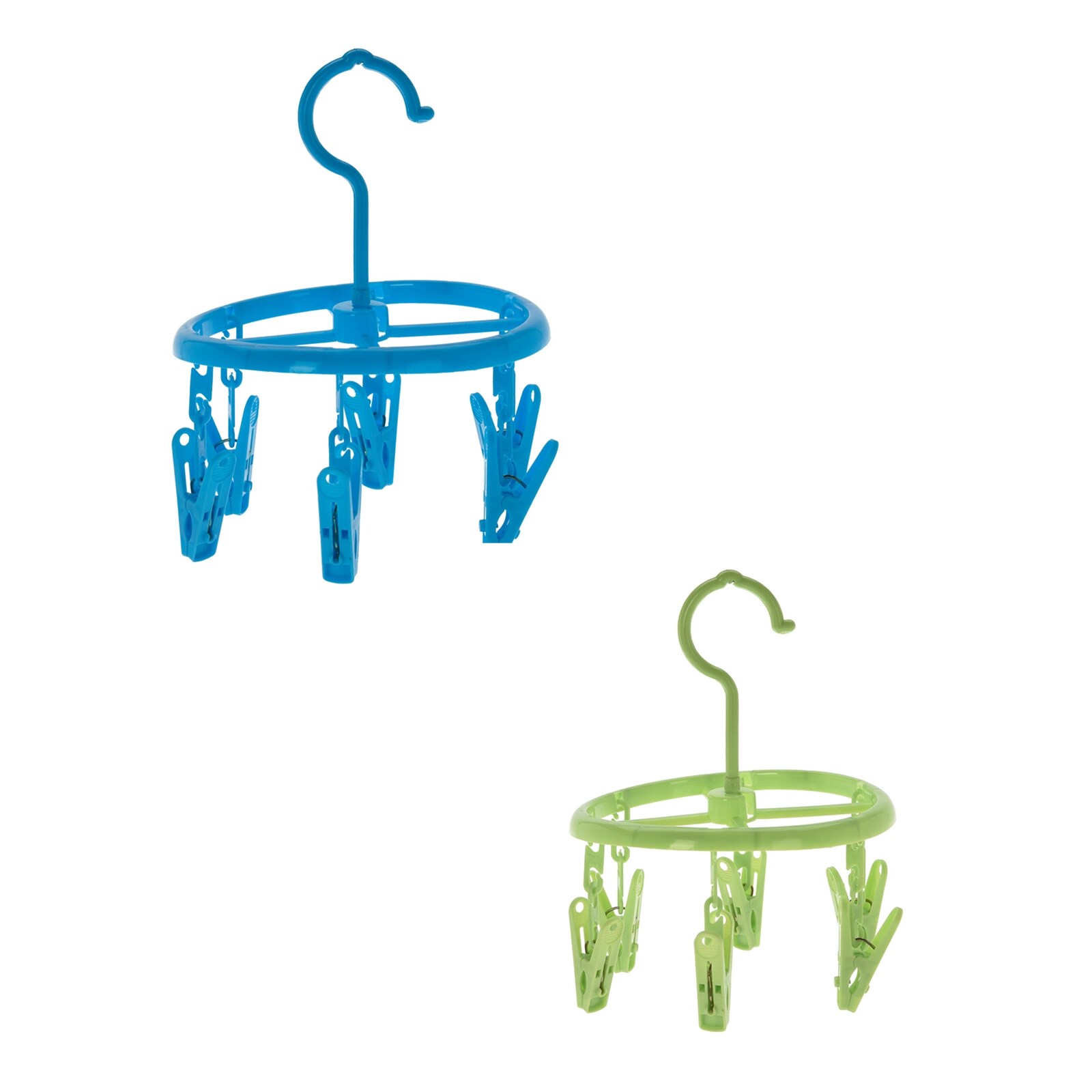 HTI-Living W&auml;schetrockner Mini 2er Set inkl. je 6 Klammern - Bild 1