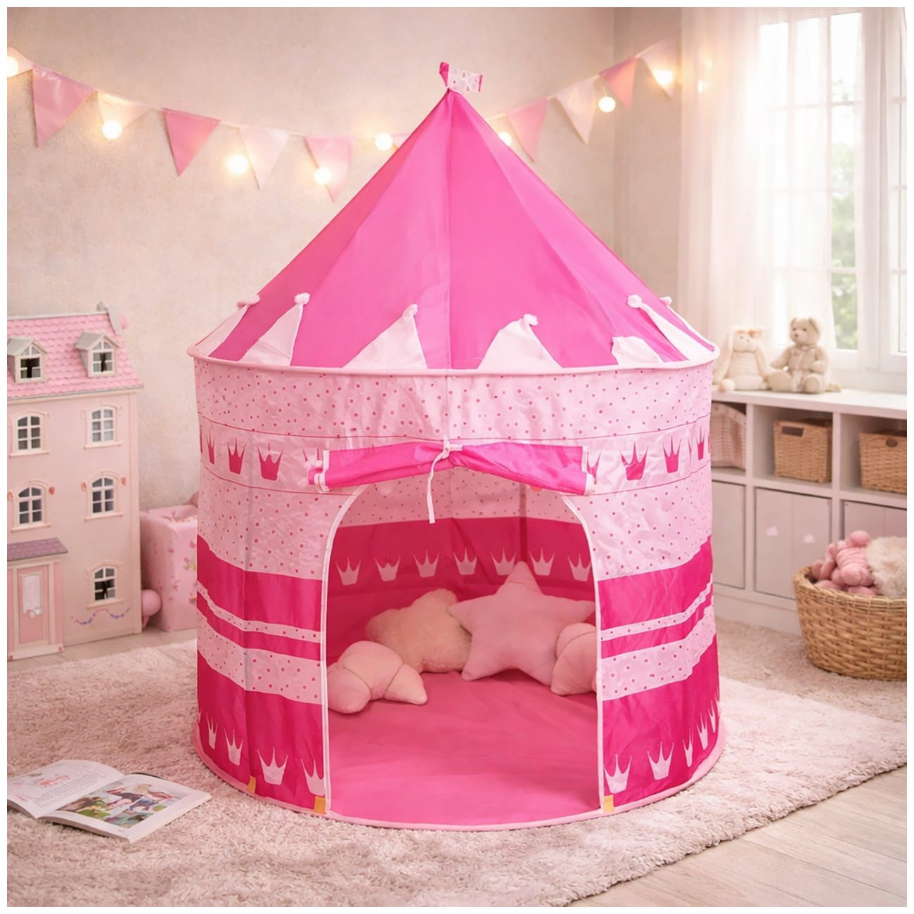 HTI-Living Prinzessinnen Spielzelt Rosa - Bild 1