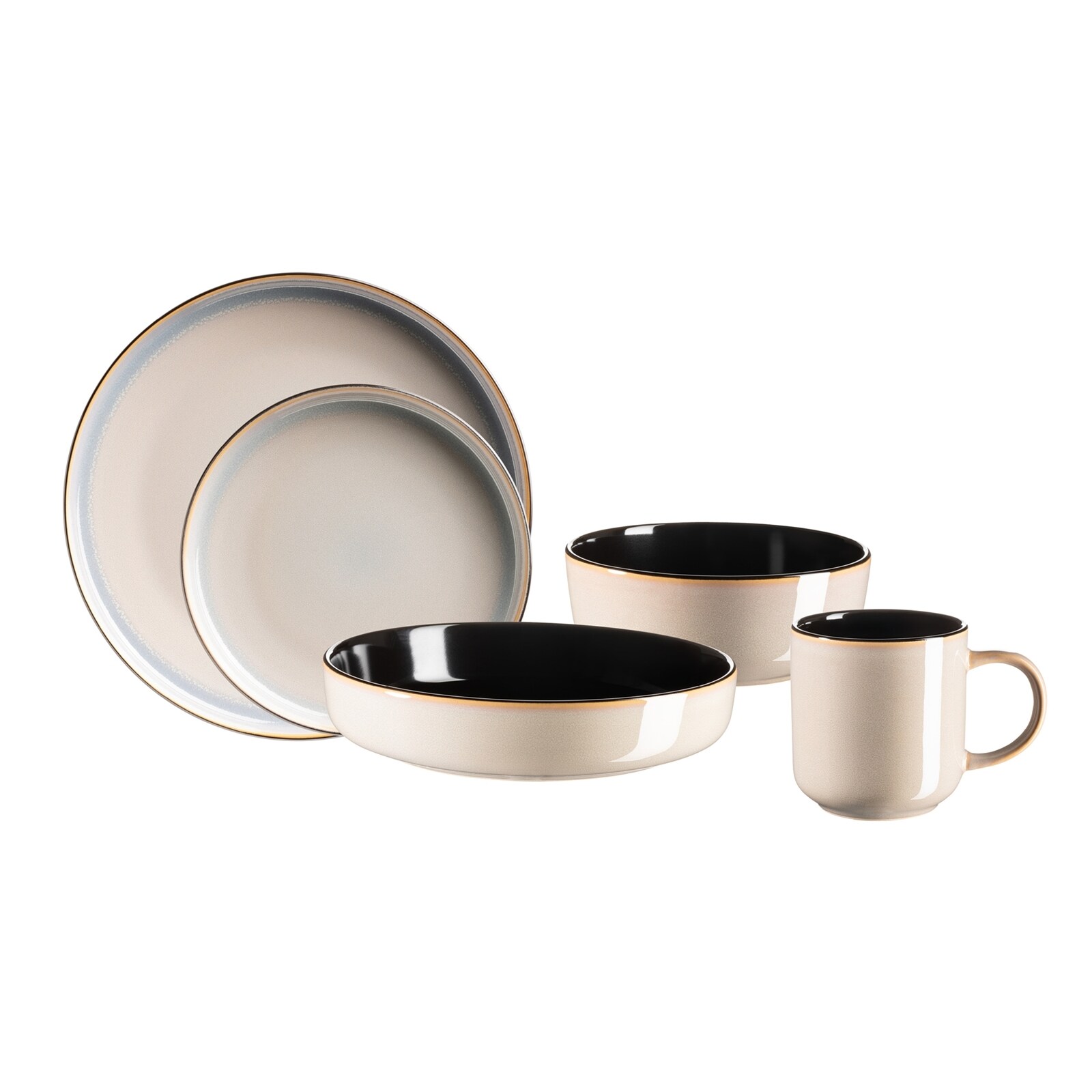 neuetischkultur Kombiservice 10-teilig Alenia Beige - Bild 1