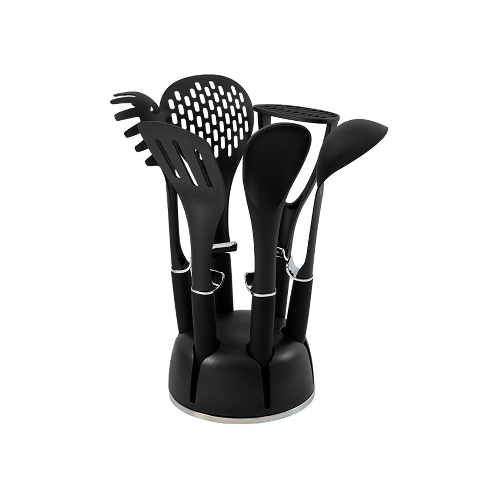 neuetischkultur K&uuml;chenhelfer-Set 7-teilig Metallic Black - Bild 1